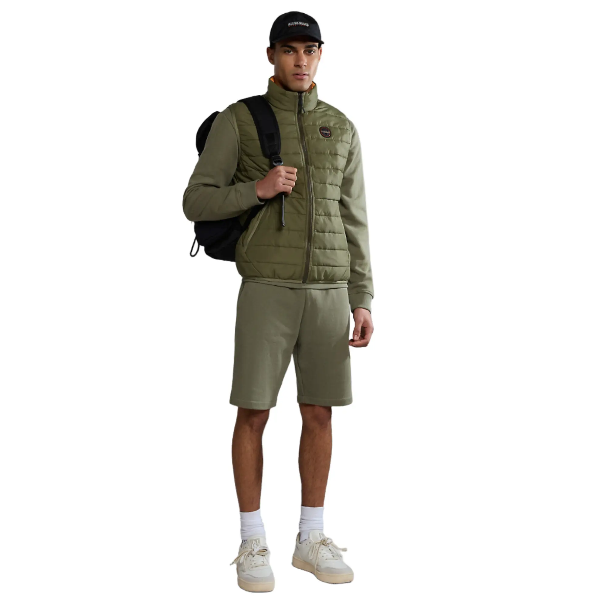Product image 3 of 6 of Napapijri Men's Acalmar Vest - Green Lichen