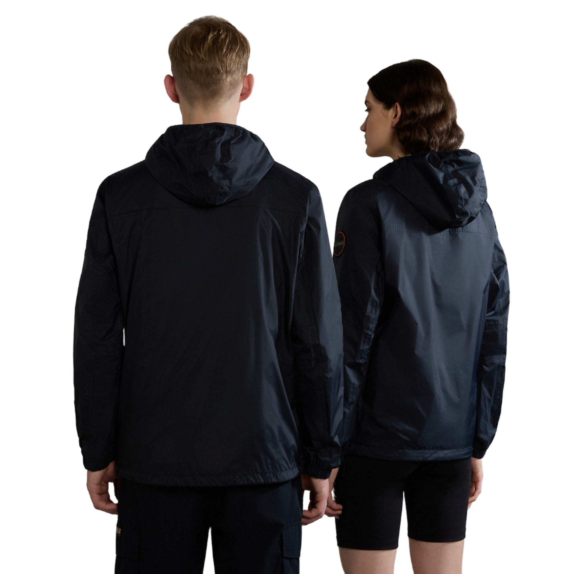 Napapijri Rainforest Ripstop Anorak Jacket - Black | British Attire