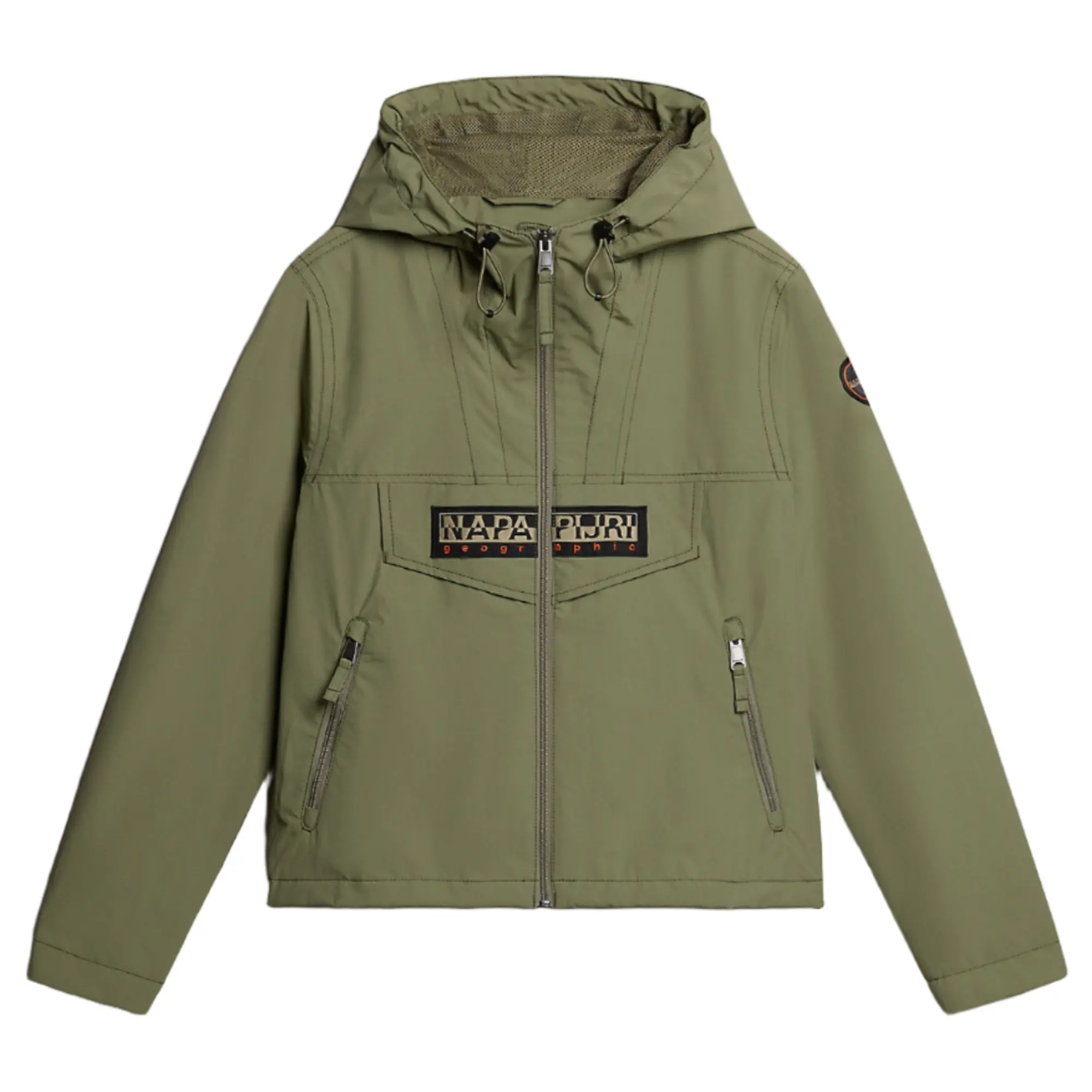 Product image 1 of 6 of Napapijri Women's Rainforest Open Summer Jacket - Green Lichen