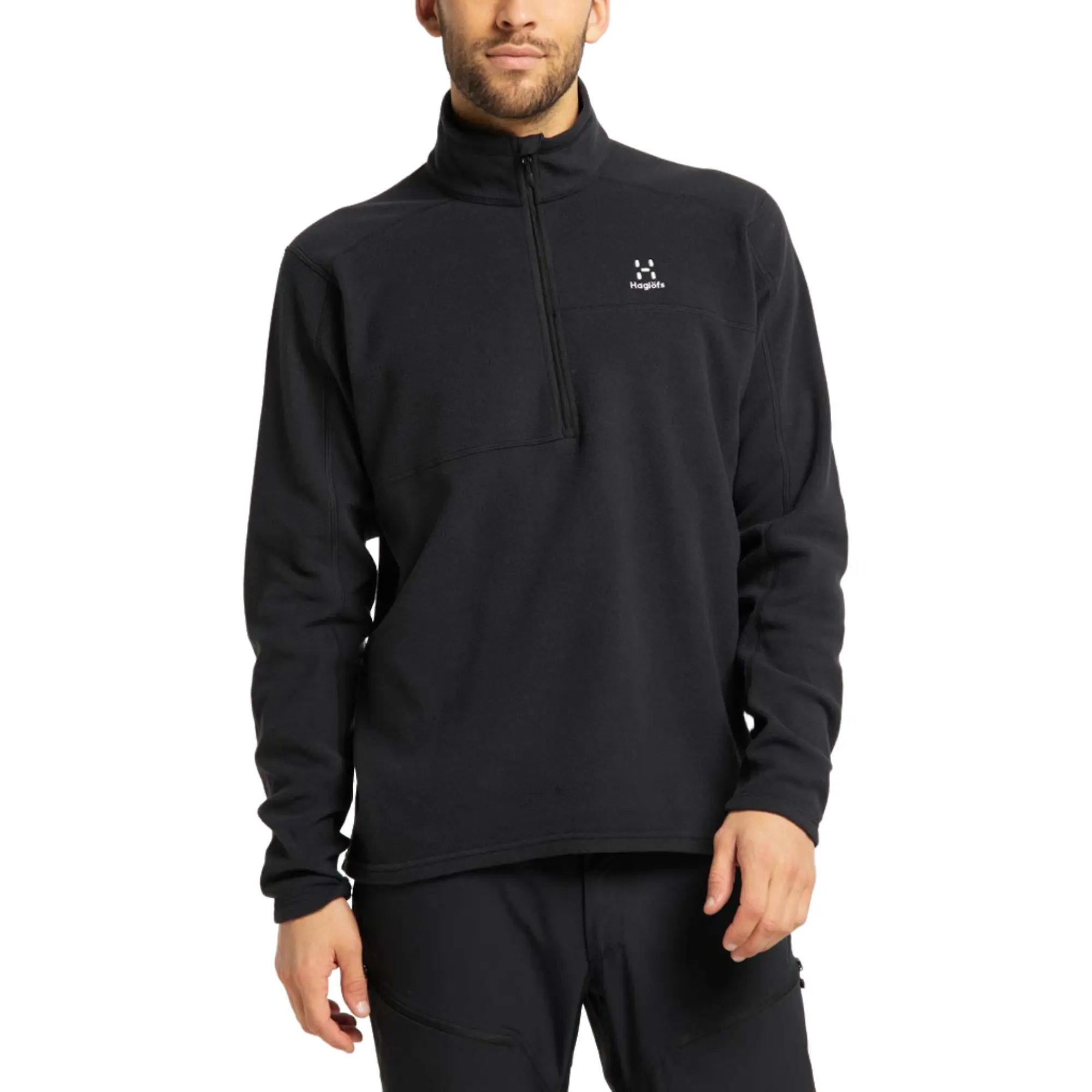 Product image 3 of 5 of Haglöfs Men's Buteo 1/2 Zip Jacket - True Black
