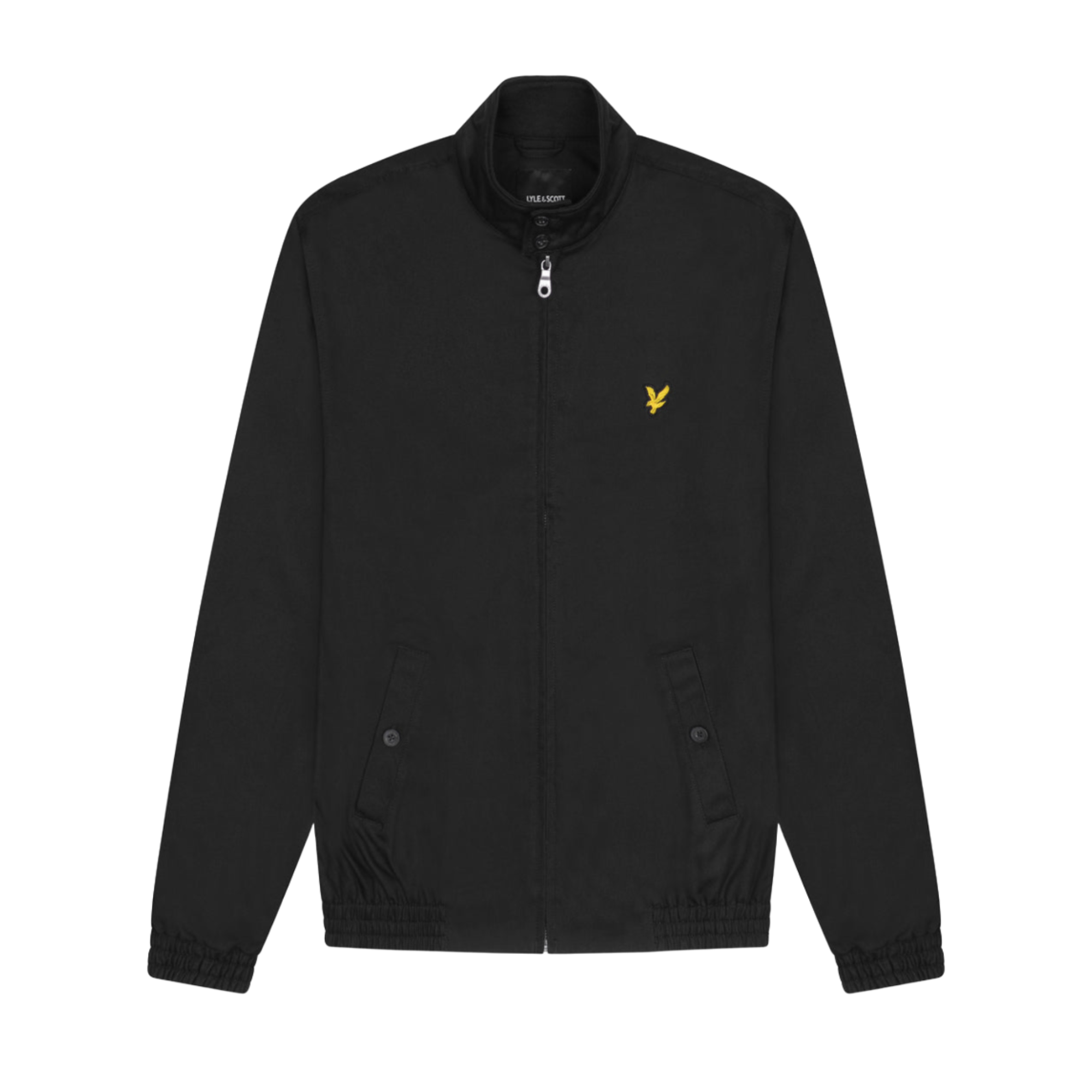 Lyle & Scott Men's Harrington Jacket - Jet Black | British Attire