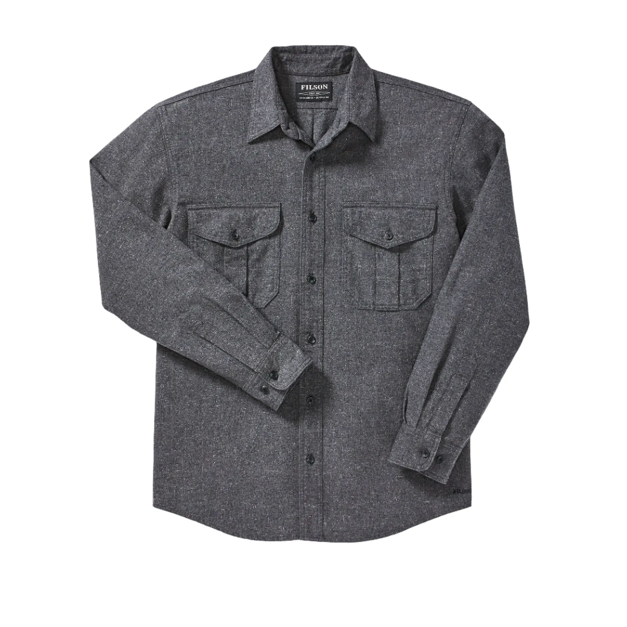 Product image 4 of 4 of Filson Alaskan Guide Shirt - Dark Heather Grey