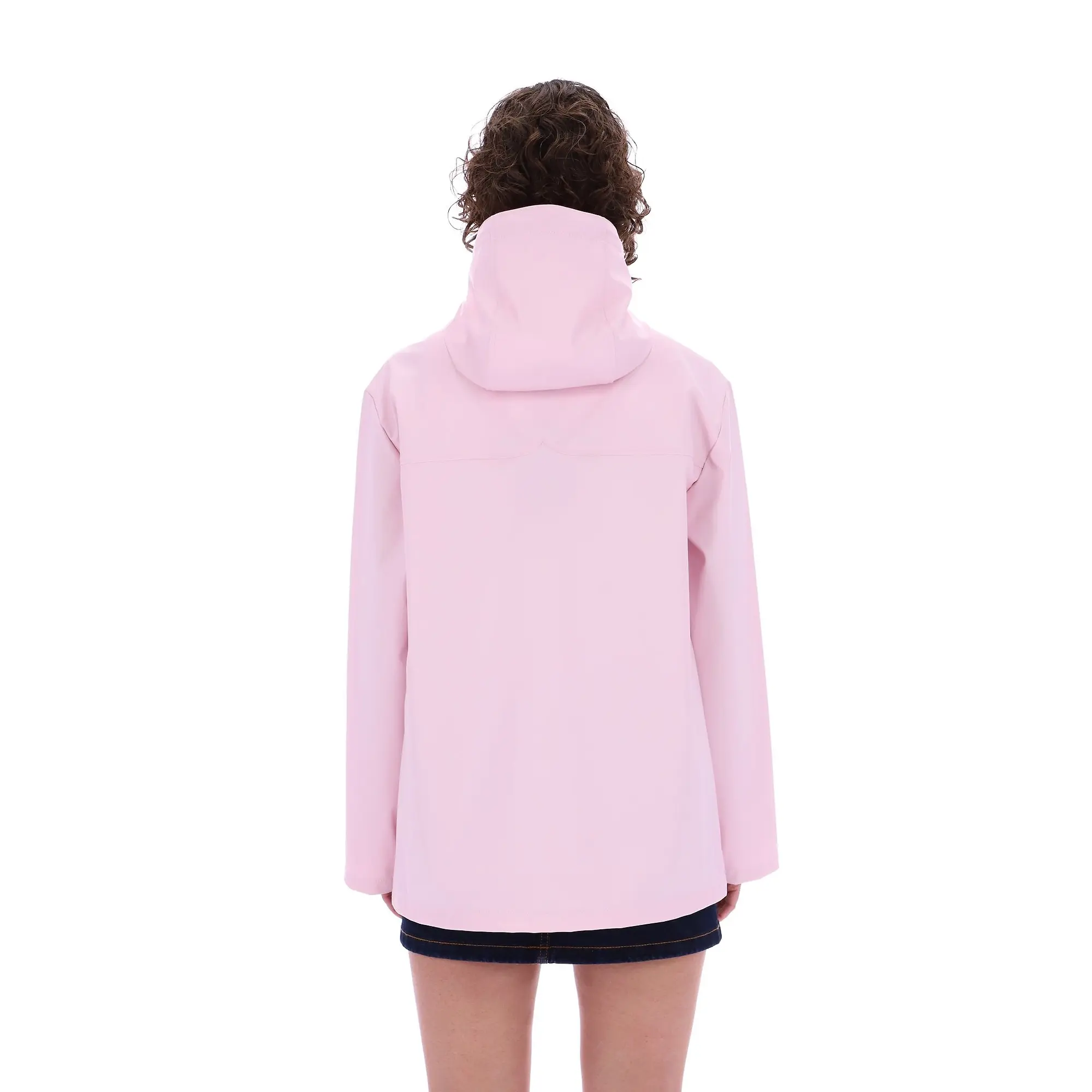 Product image 14 of 14 of Hunter Unisex Downpour Izzy Pu Hooded Jacket - Parfait Pink