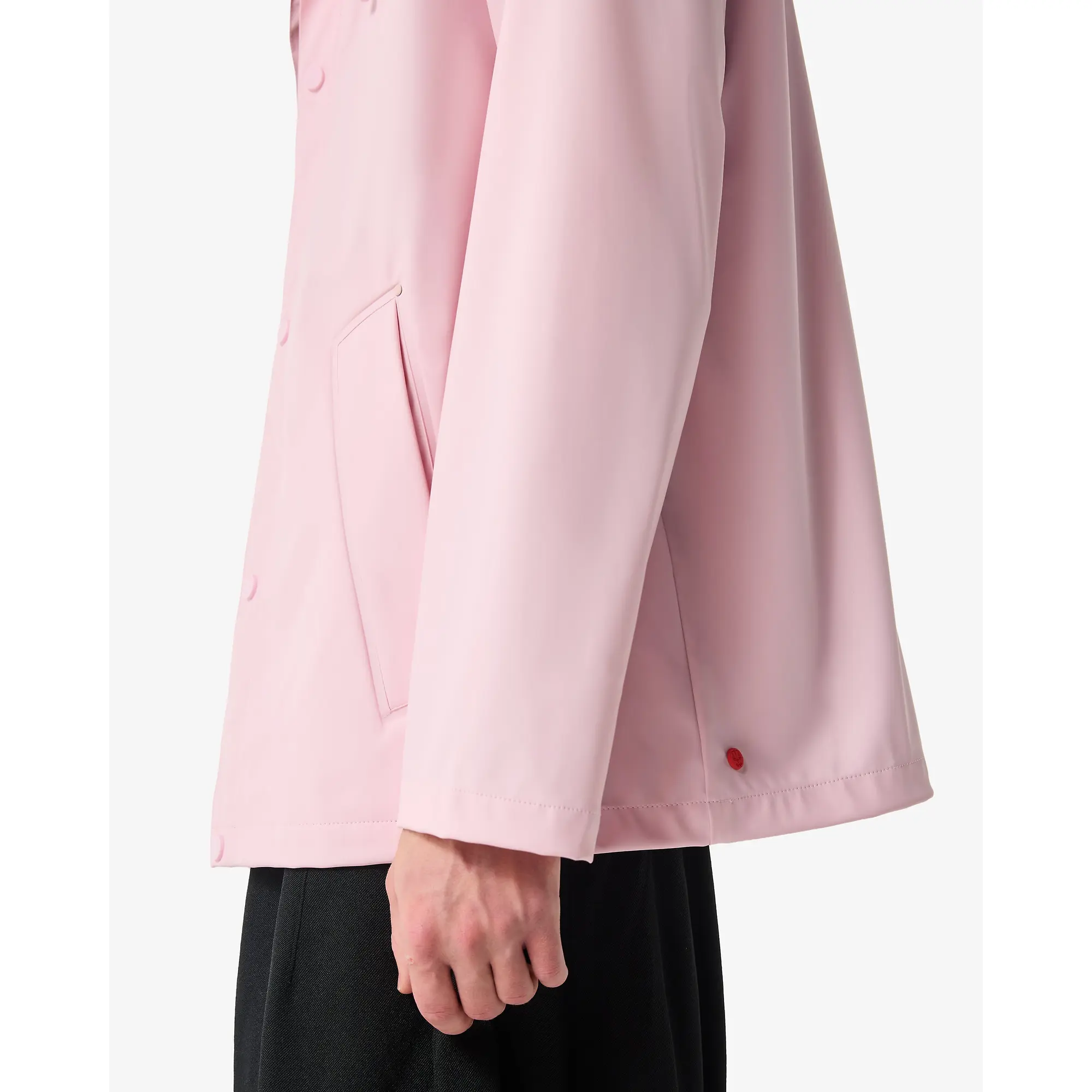 Product image 9 of 14 of Hunter Unisex Downpour Izzy Pu Hooded Jacket - Parfait Pink