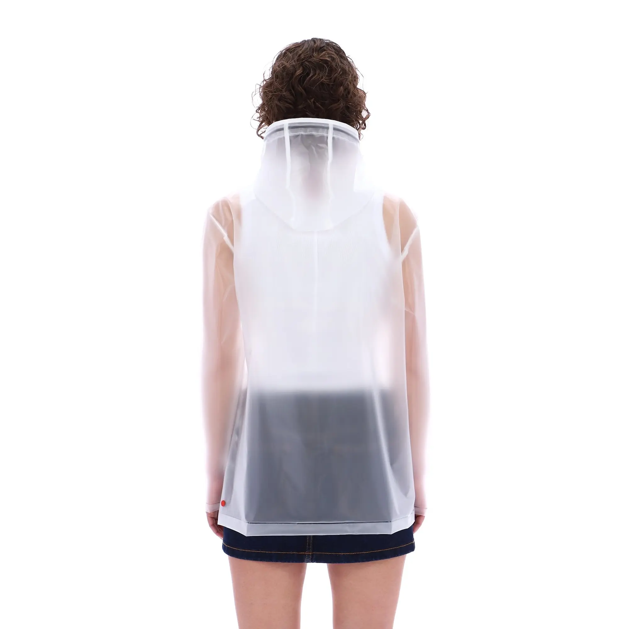 Product image 15 of 15 of Hunter Unisex Downpour Izzy Pu Hooded Jacket - Clear Matte