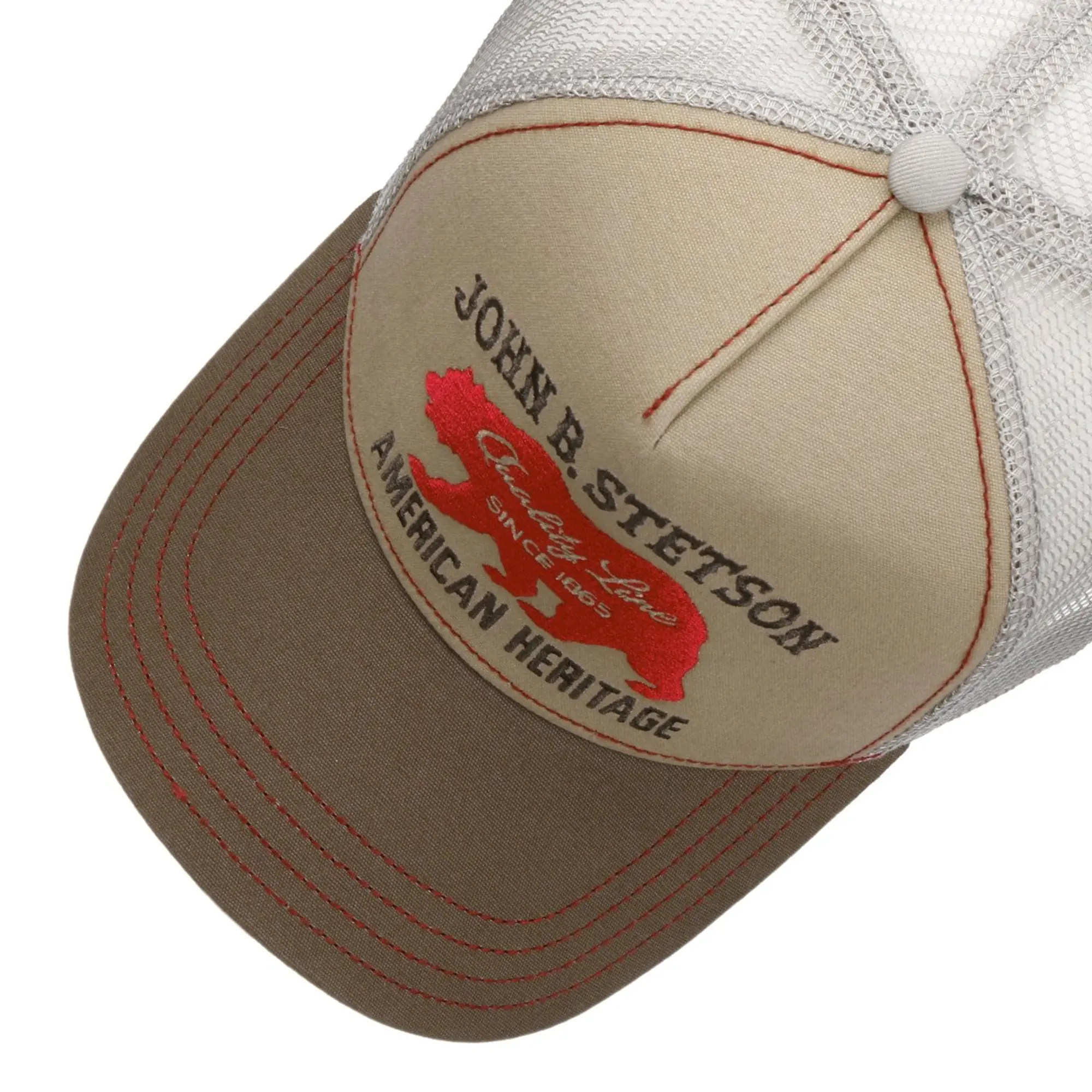 Product image 3 of 7 of Stetson JBS-Bear Trucker Cap - Beige