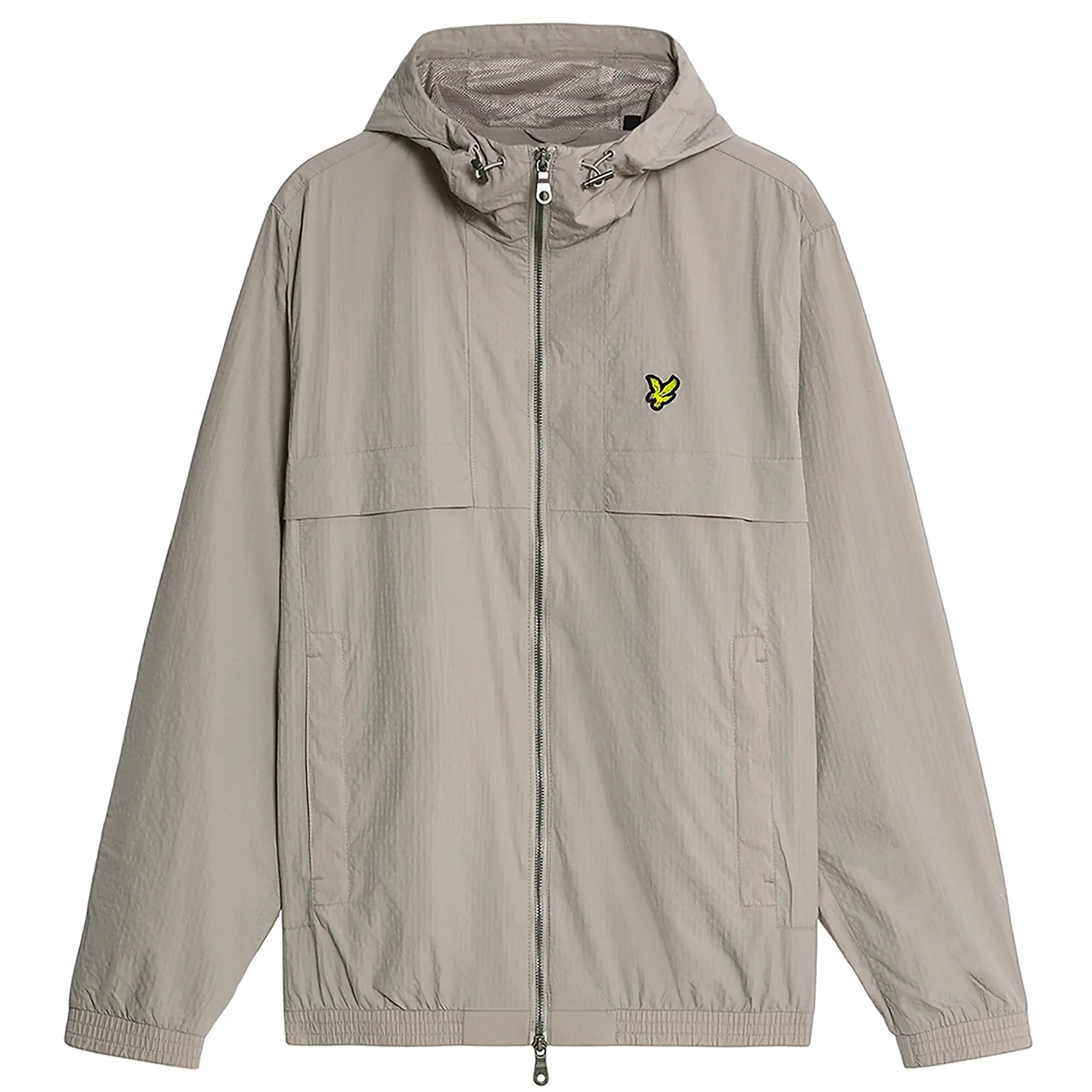 Product image 1 of 6 of Lyle & Scott Men's Lightweight Ripstop Jacket - Pale Grey