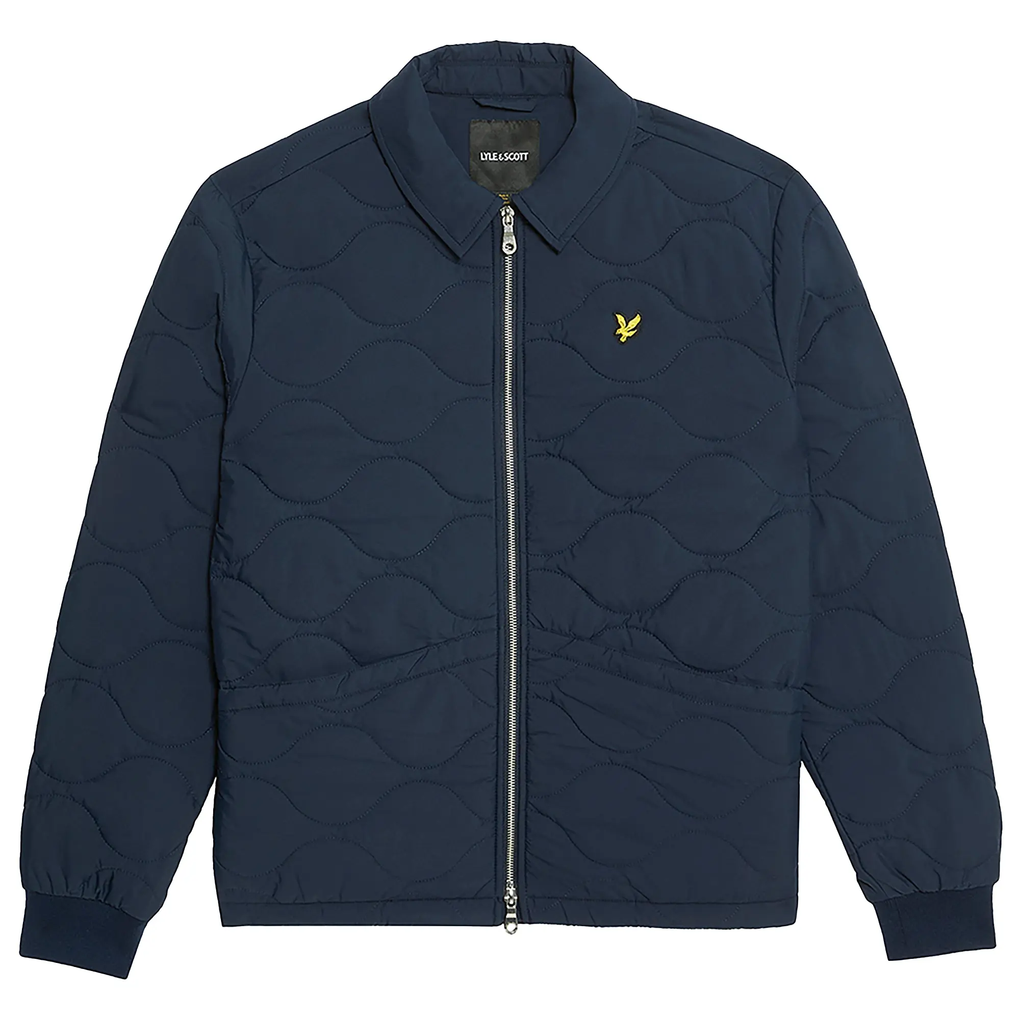 Product image 1 of 6 of Lyle & Scott Men's Water Resistant Ripstop Quilted Jacket - Dark Navy