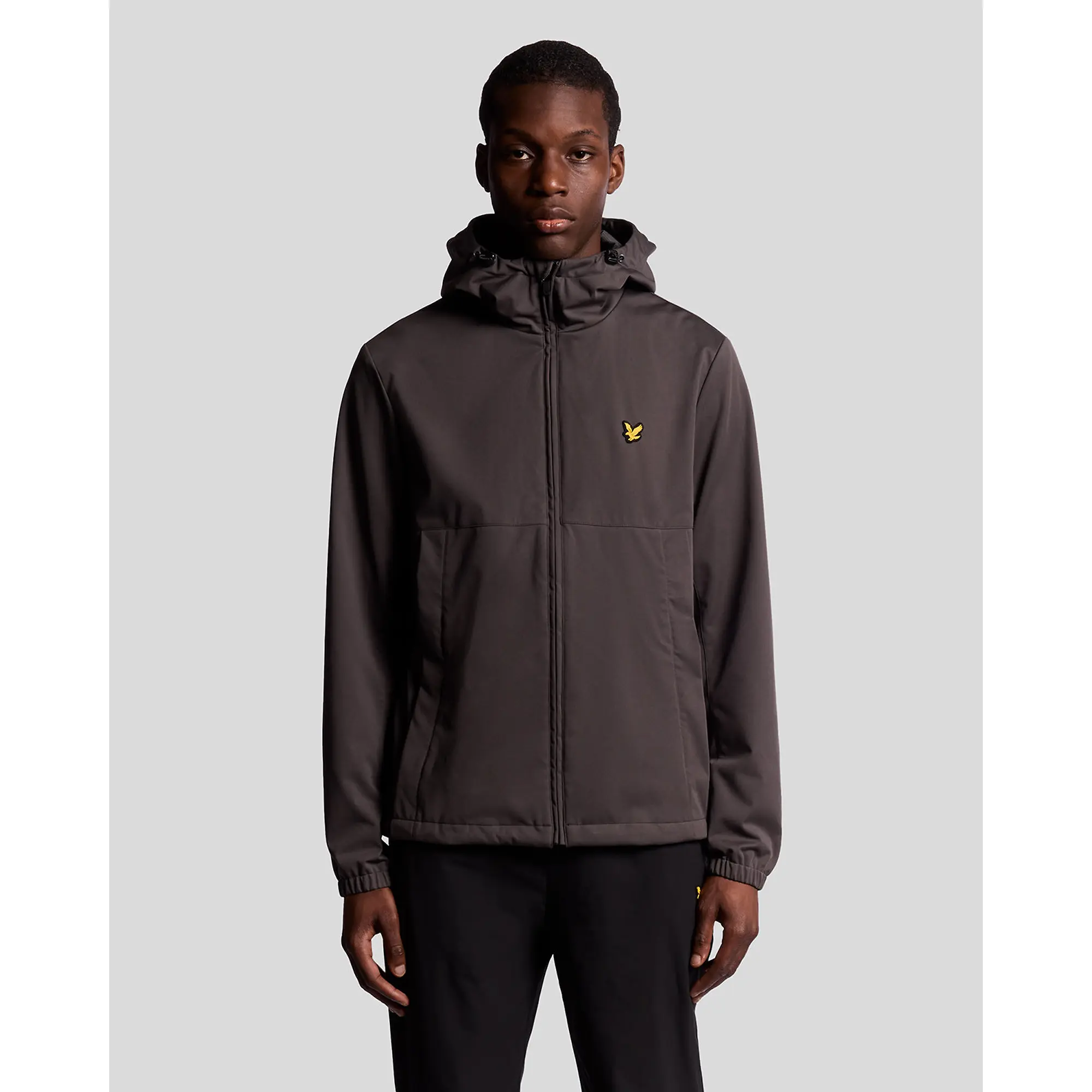 Product image 2 of 6 of Lyle & Scott Men's Sports Windbreaker Full Zip Jacket - Granite