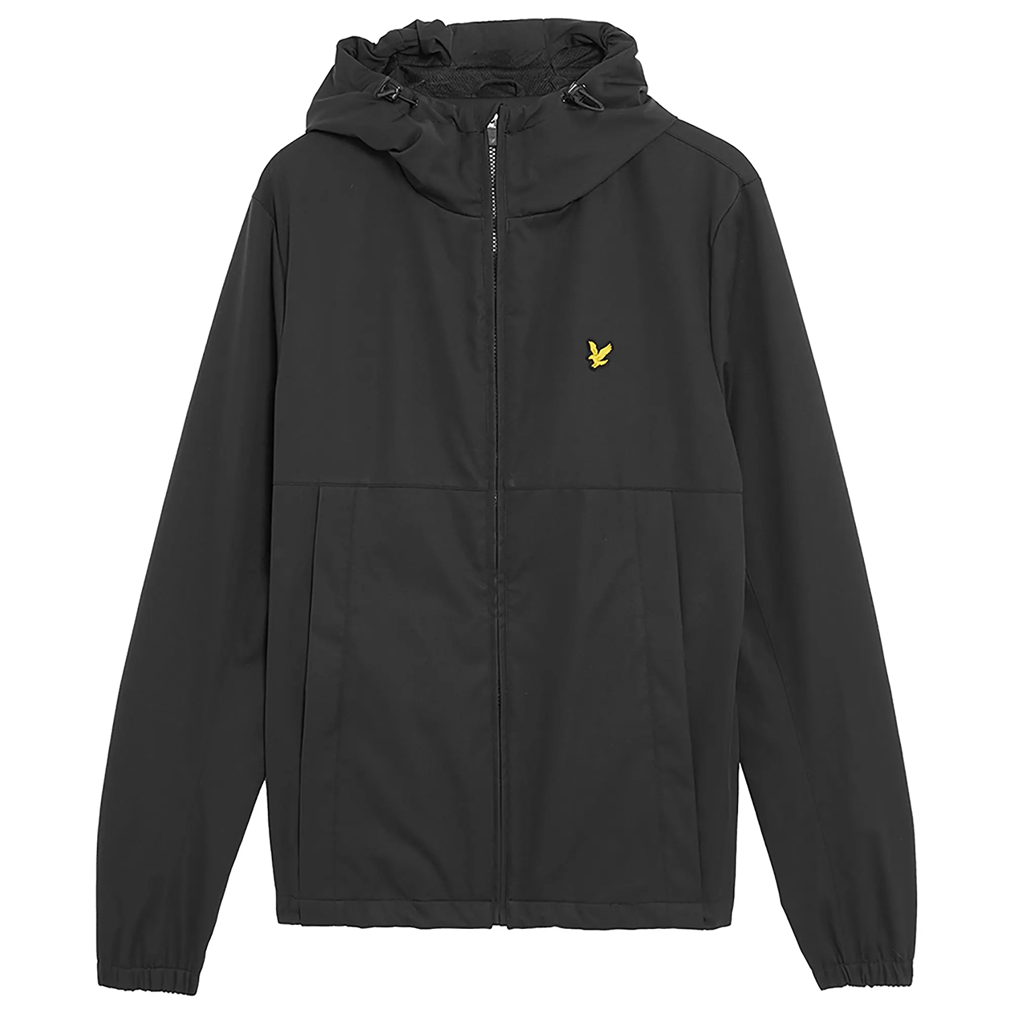 Product image 1 of 7 of Lyle & Scott Men's Sports Windbreaker Full Zip Jacket - Jet Black