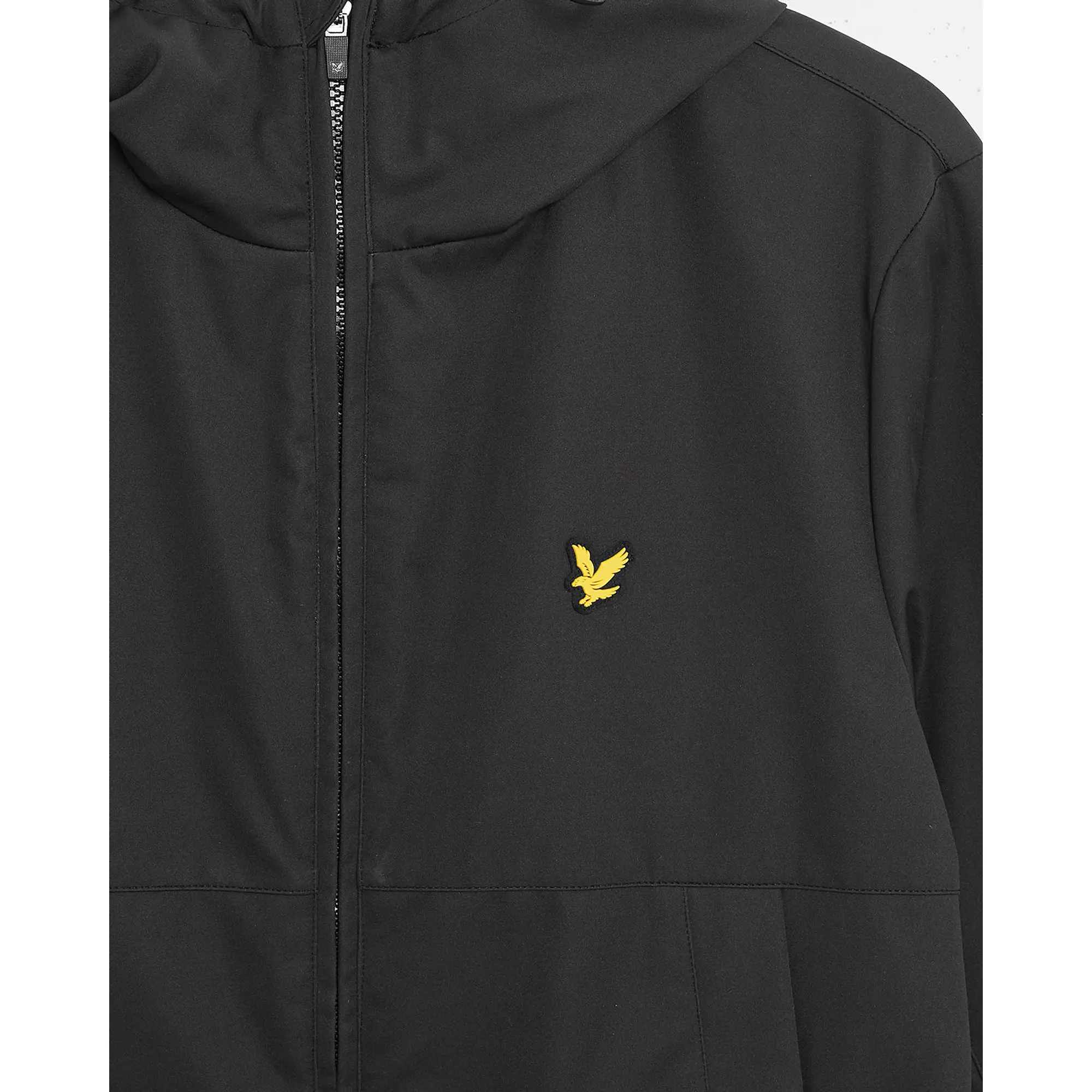 Product image 7 of 7 of Lyle & Scott Men's Sports Windbreaker Full Zip Jacket - Jet Black