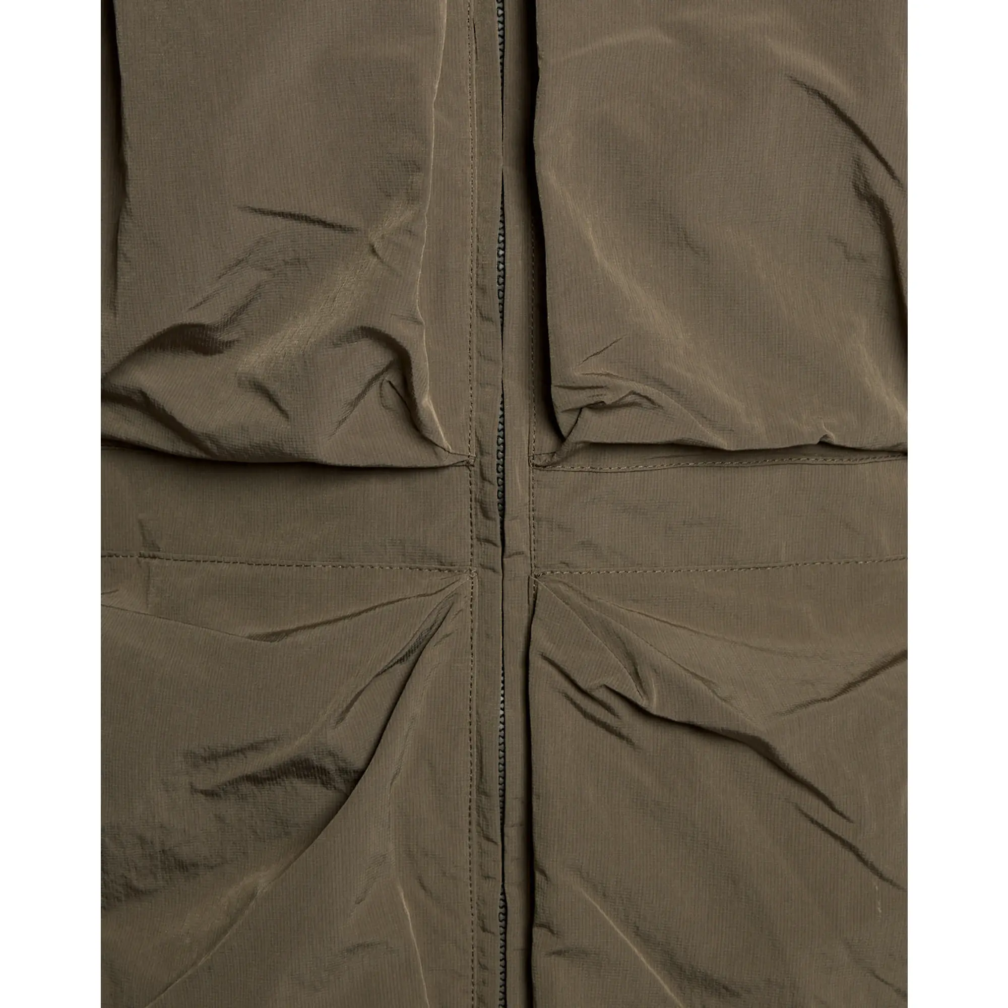Product image 6 of 6 of Lyle & Scott Men's Lightweight Ripstop Windcheater - Khaki Ash
