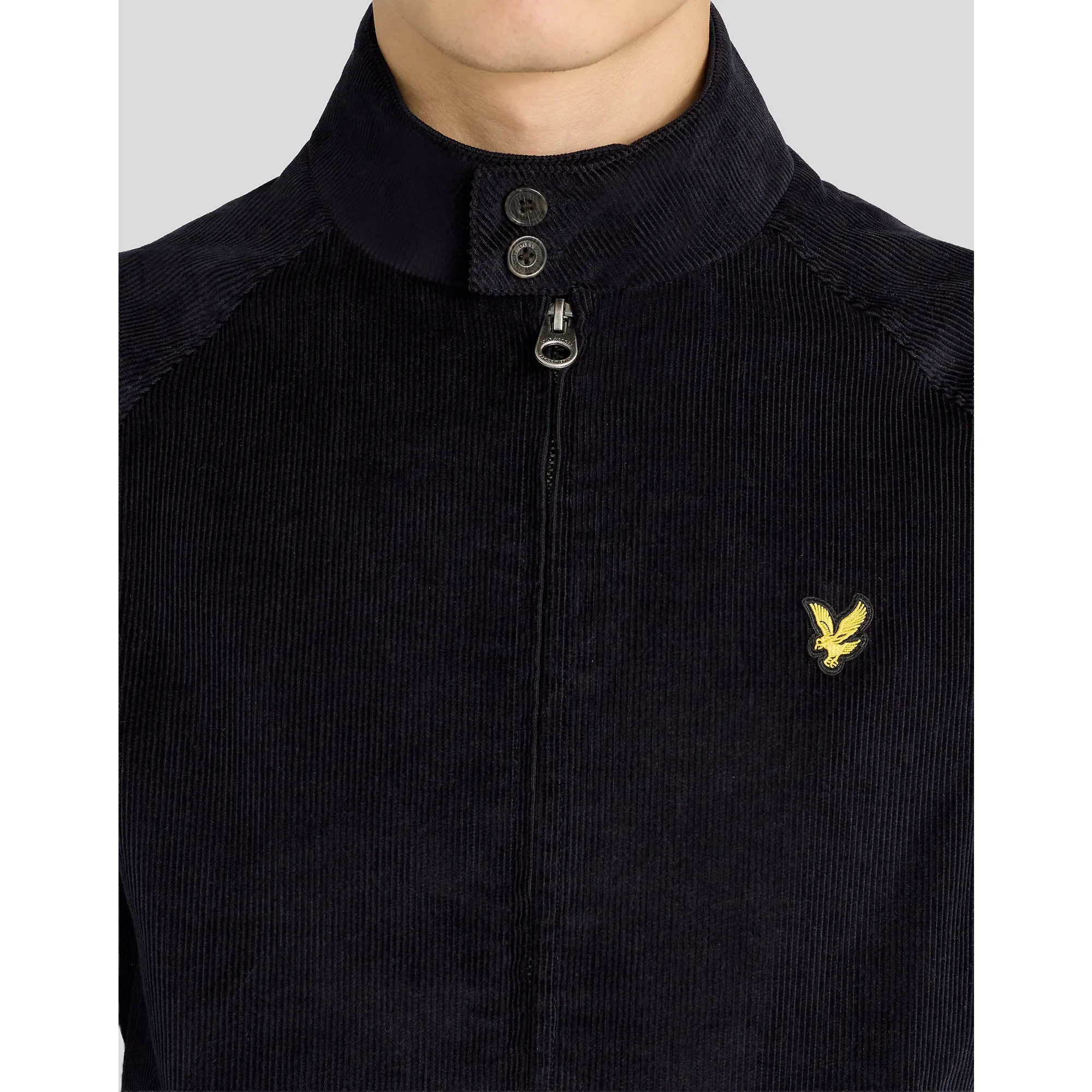 Product image 4 of 6 of Lyle & Scott Men's Corduroy Harrington Jacket - Dark Navy