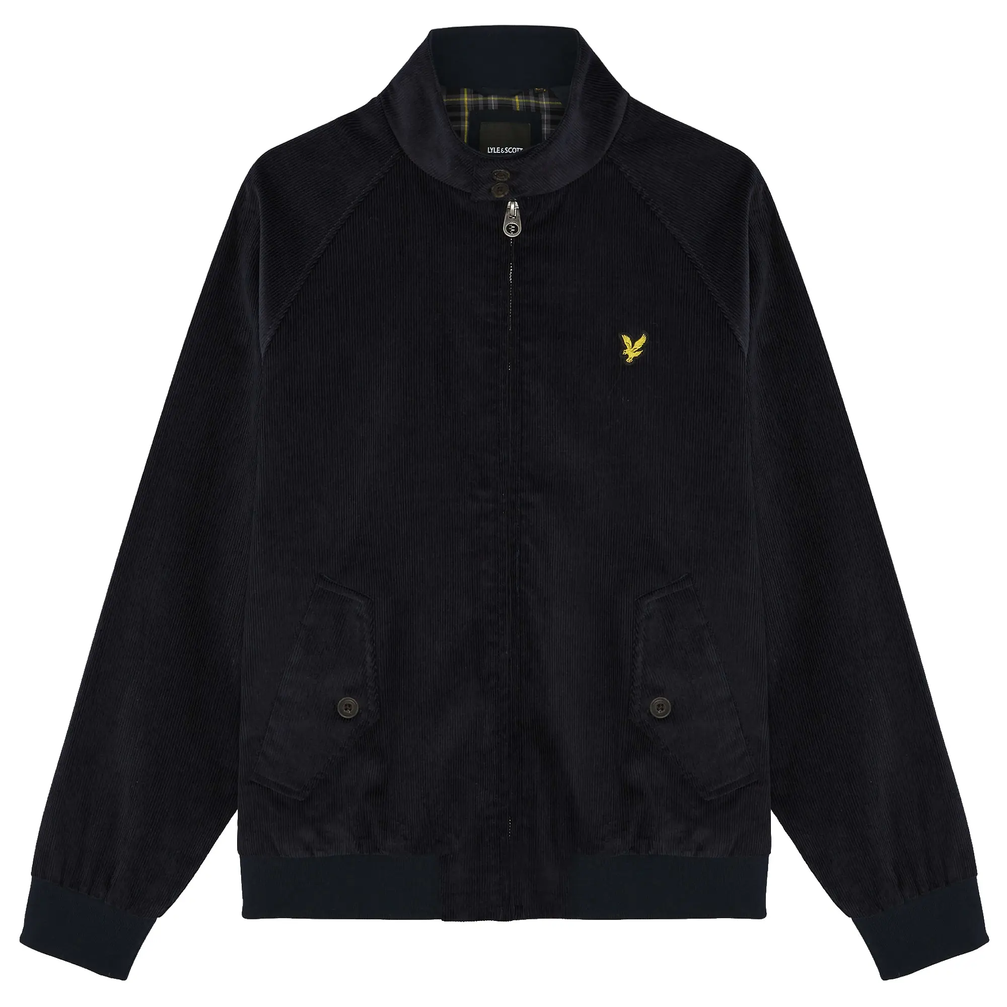 Product image 1 of 6 of Lyle & Scott Men's Corduroy Harrington Jacket - Dark Navy