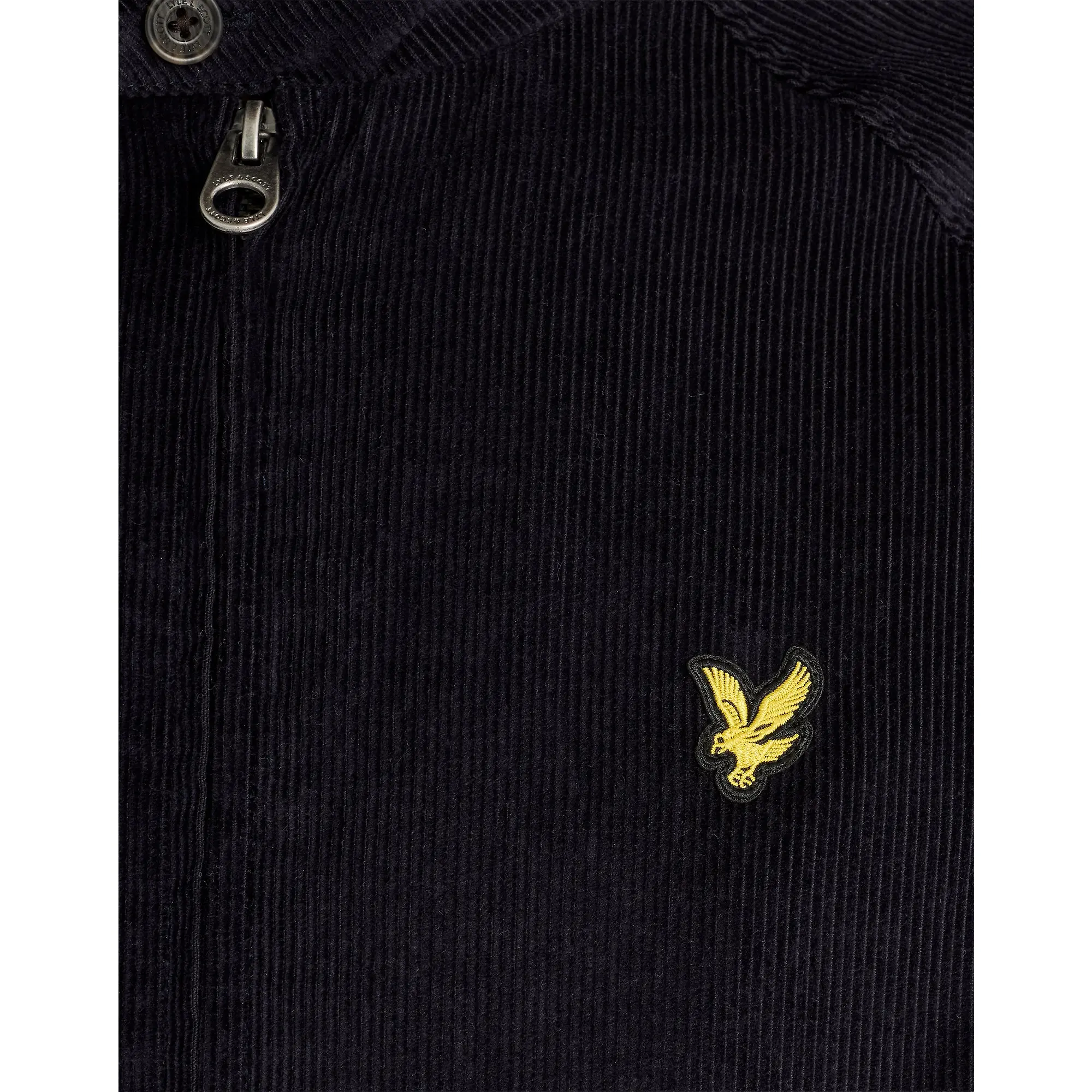 Product image 6 of 6 of Lyle & Scott Men's Corduroy Harrington Jacket - Dark Navy