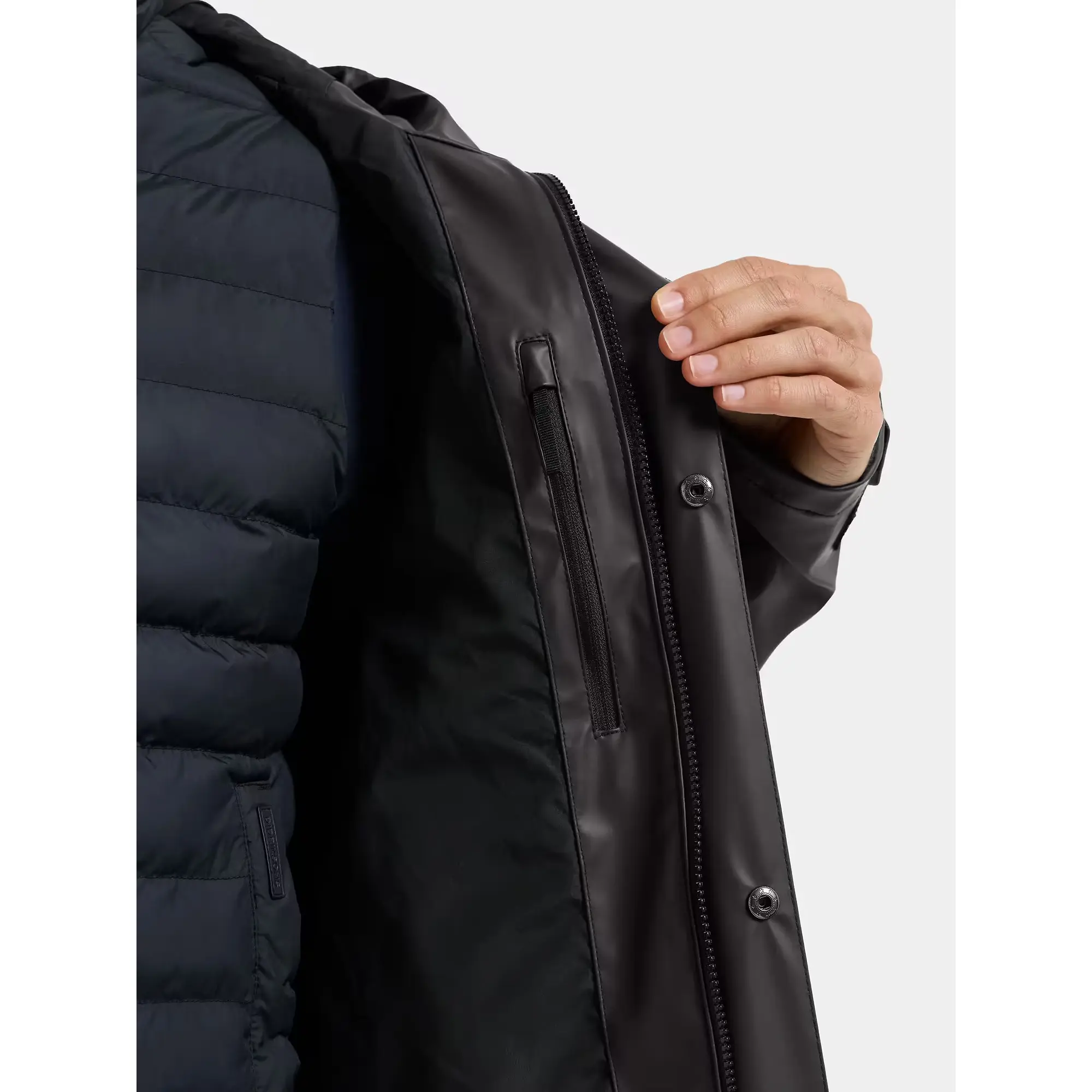 Product image 10 of 12 of Didriksons Men's Noah Galon Waterproof Parka - Black