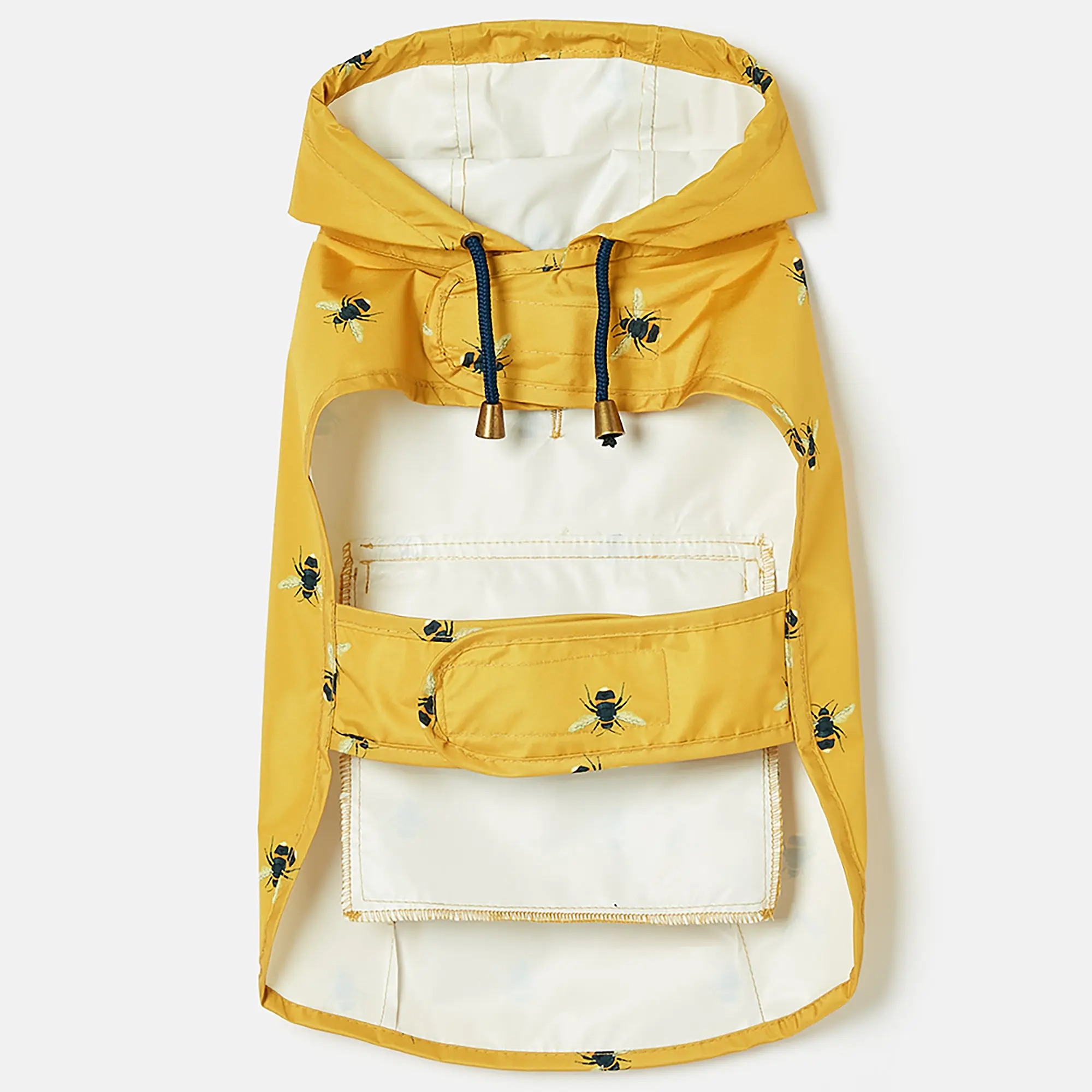 Product image 3 of 17 of Joules Golightly Packaway Dog Jacket - Bee Print
