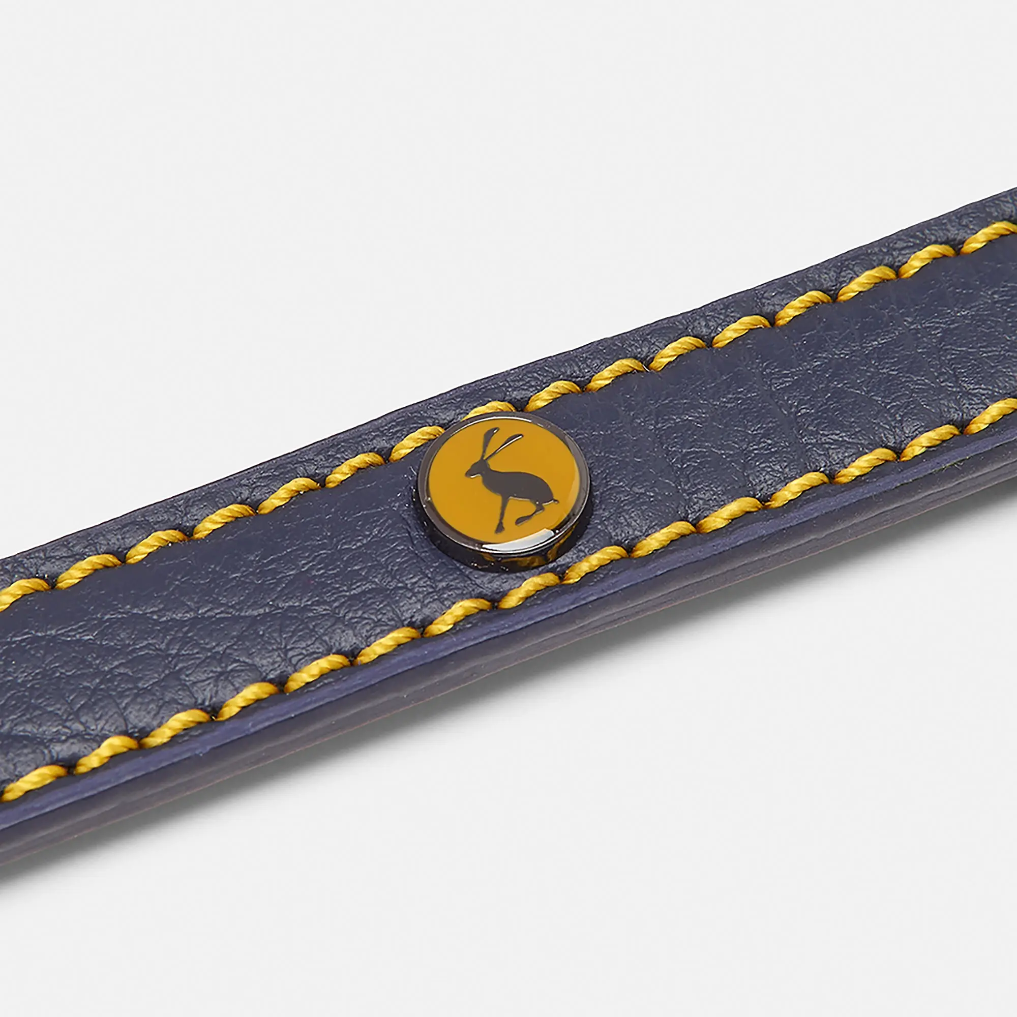 Product image 3 of 4 of Joules Leather Dog Lead - Navy