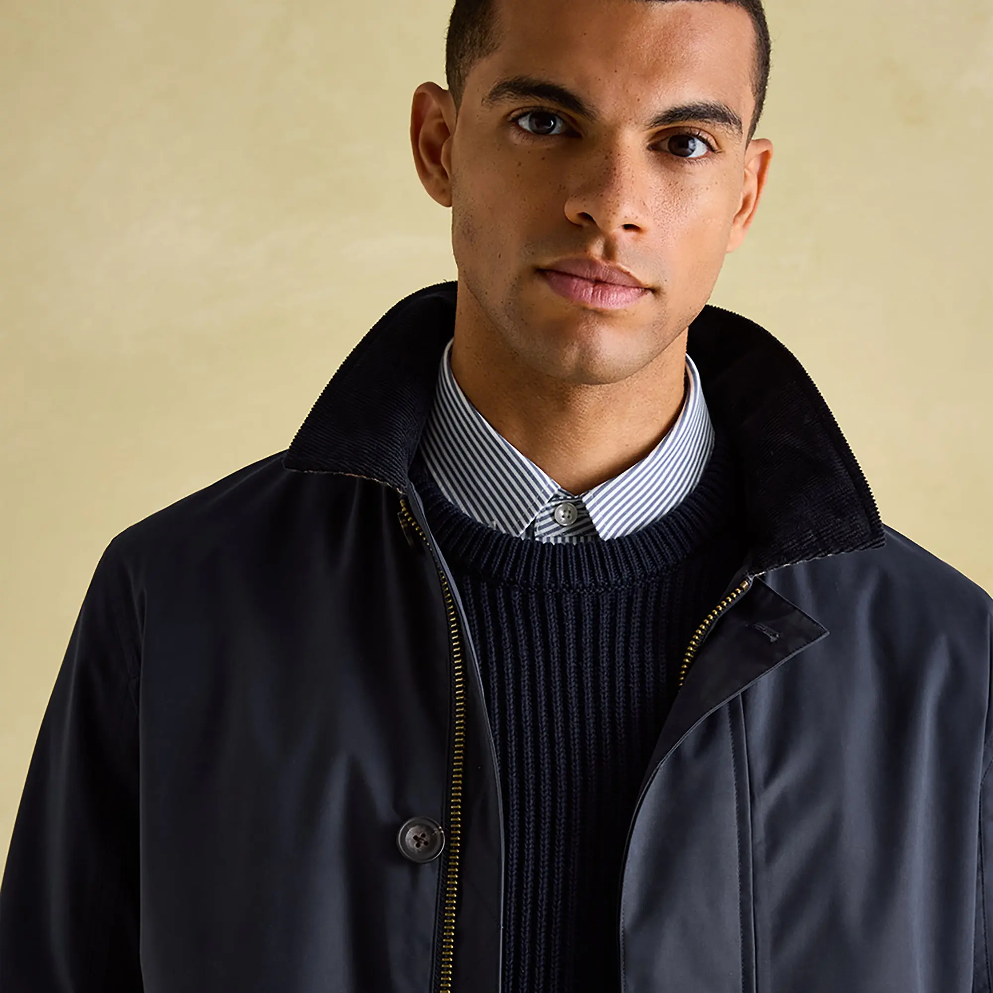 Product image 9 of 17 of Joules Men's Sandford Waterproof Raincoat - Navy