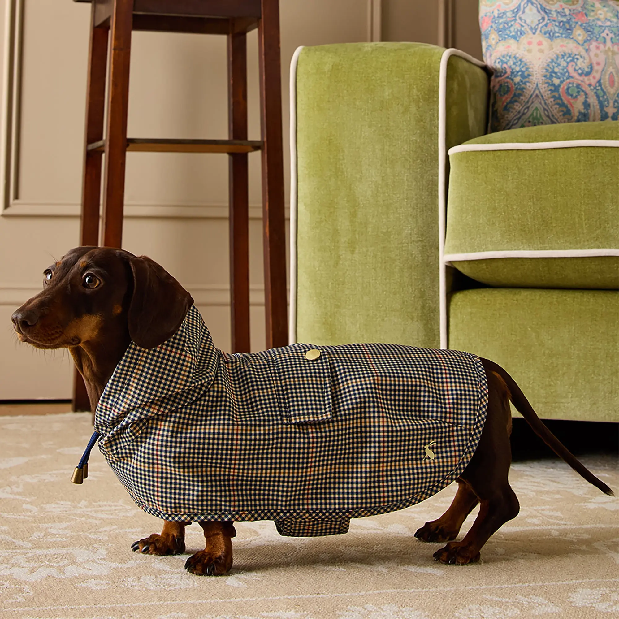 Product image 2 of 16 of Joules Packaway Dog Jacket - Henson Check