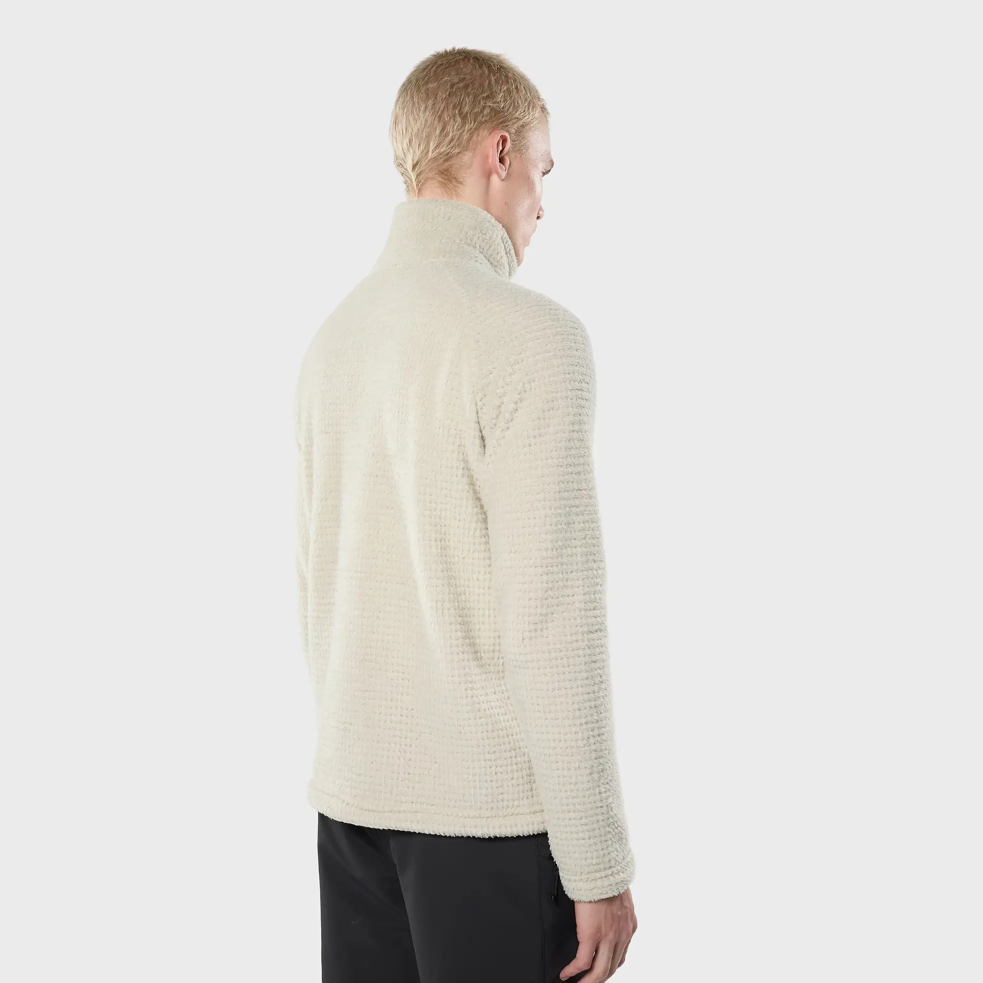 Product image 7 of 8 of 66°North Men's Hrannar Zipneck Fleece - Dark Stone