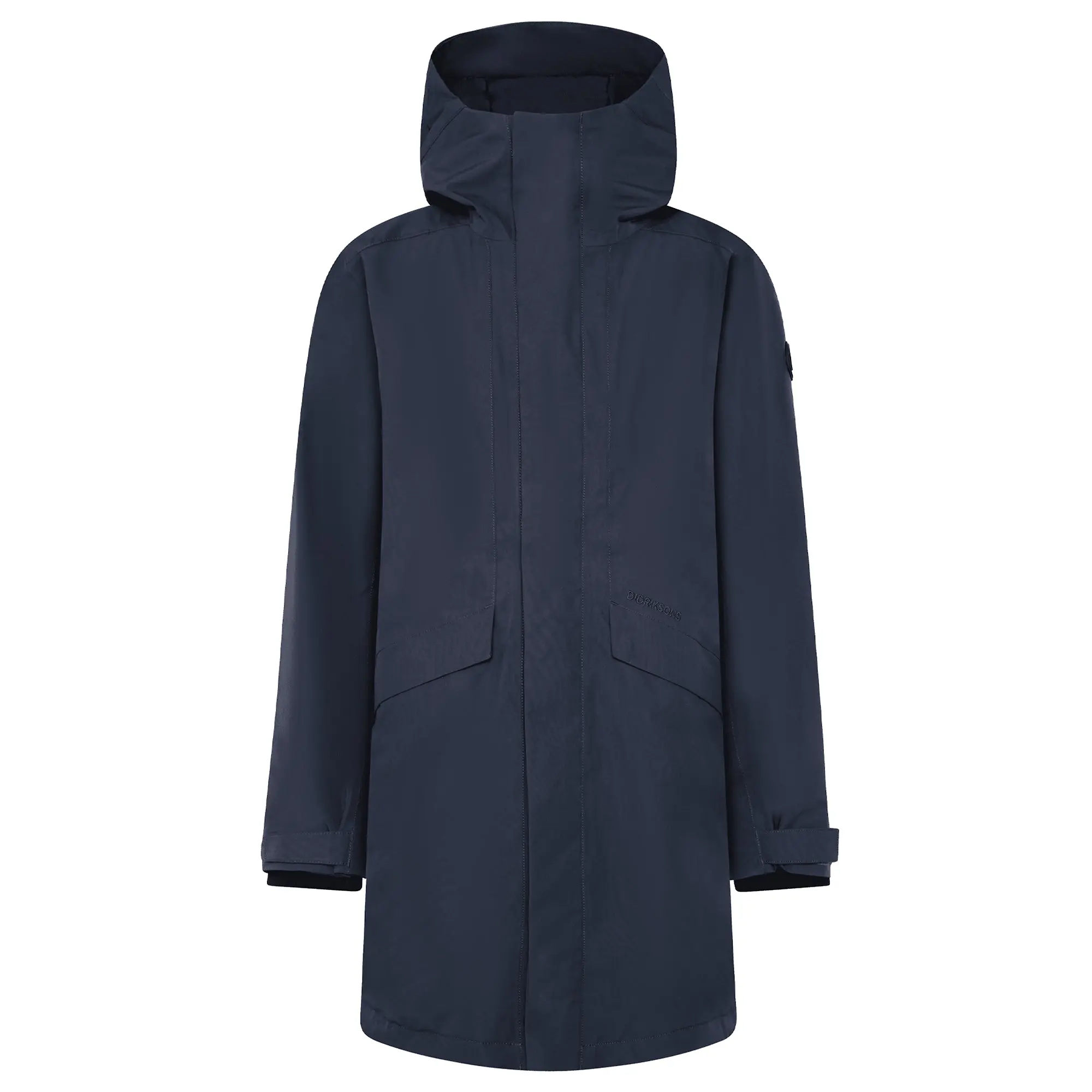 Product image 1 of 10 of Didriksons Men's Kenny Waterproof Parka  - Dark Night Blue
