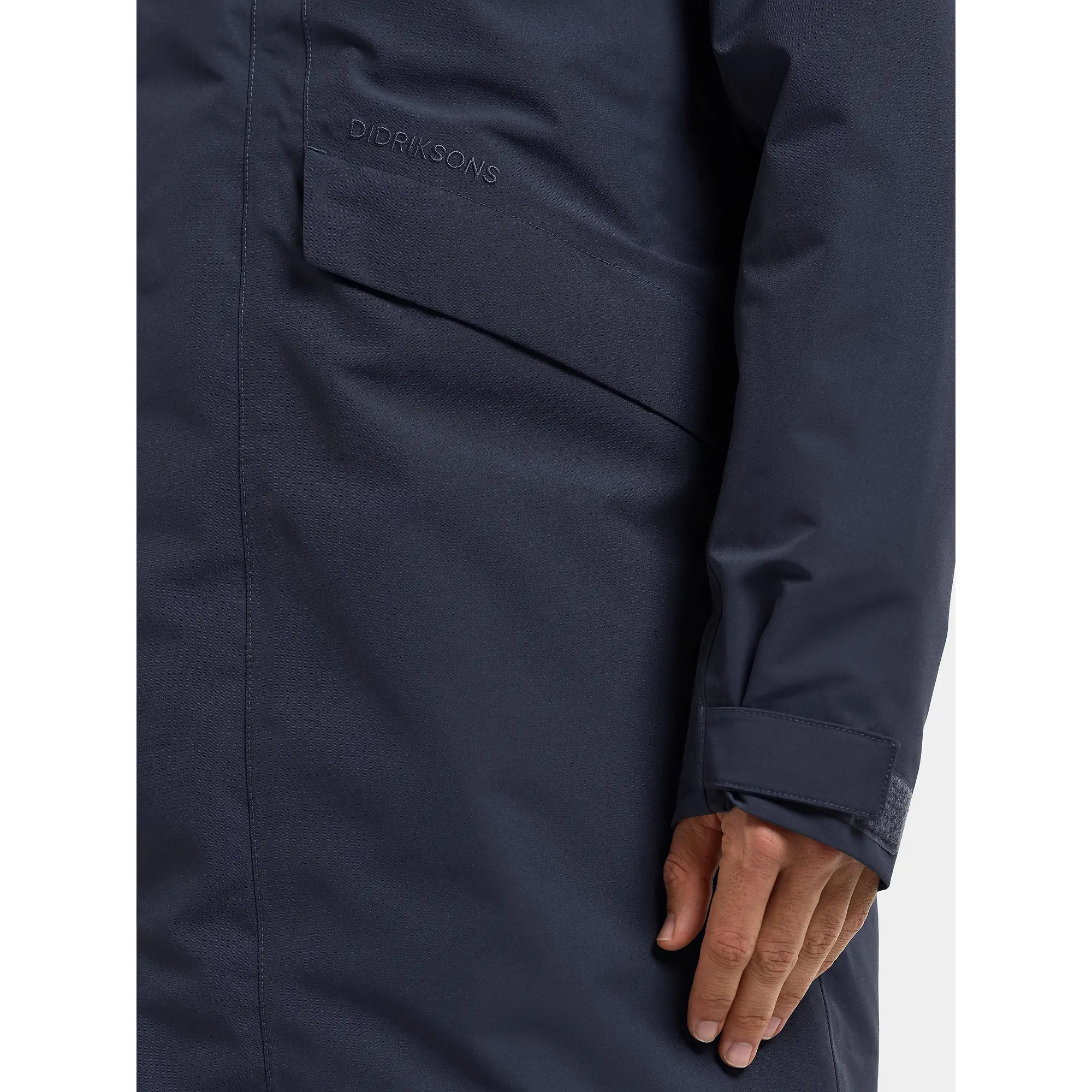 Product image 9 of 10 of Didriksons Men's Kenny Waterproof Parka  - Dark Night Blue