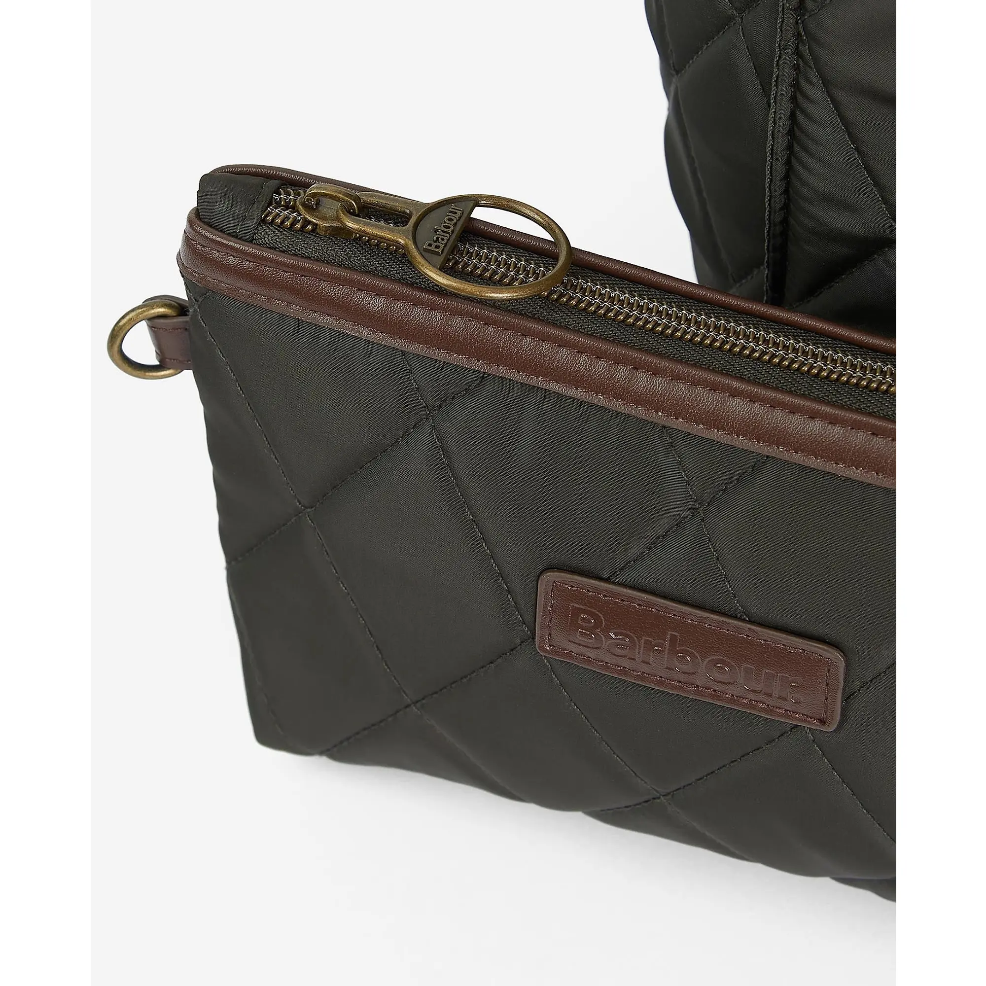 Product image 8 of 11 of Barbour Women's Quilted Tote Bag - Olive
