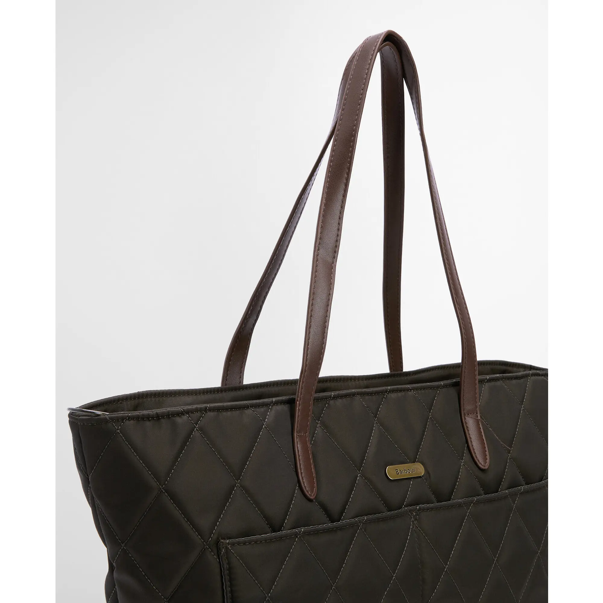 Product image 5 of 14 of Barbour Women's Quilted Tote Bag - Olive