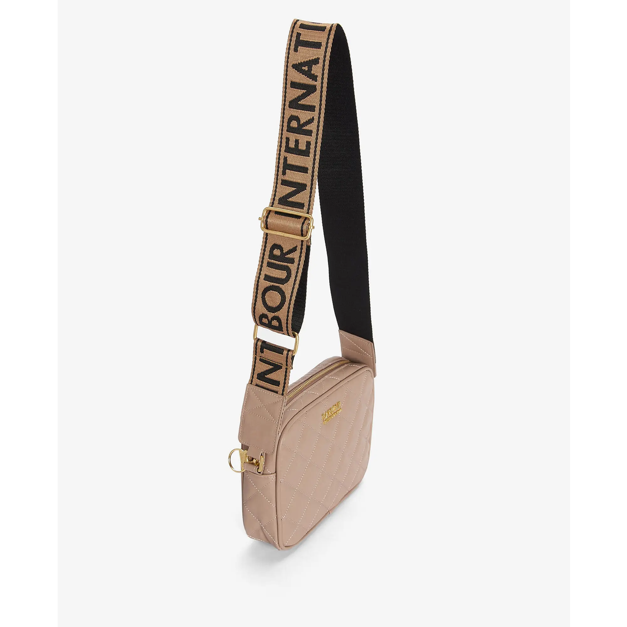 Product image 10 of 10 of Barbour International Women's Quilted Sloane Crossbody Bag - Camel