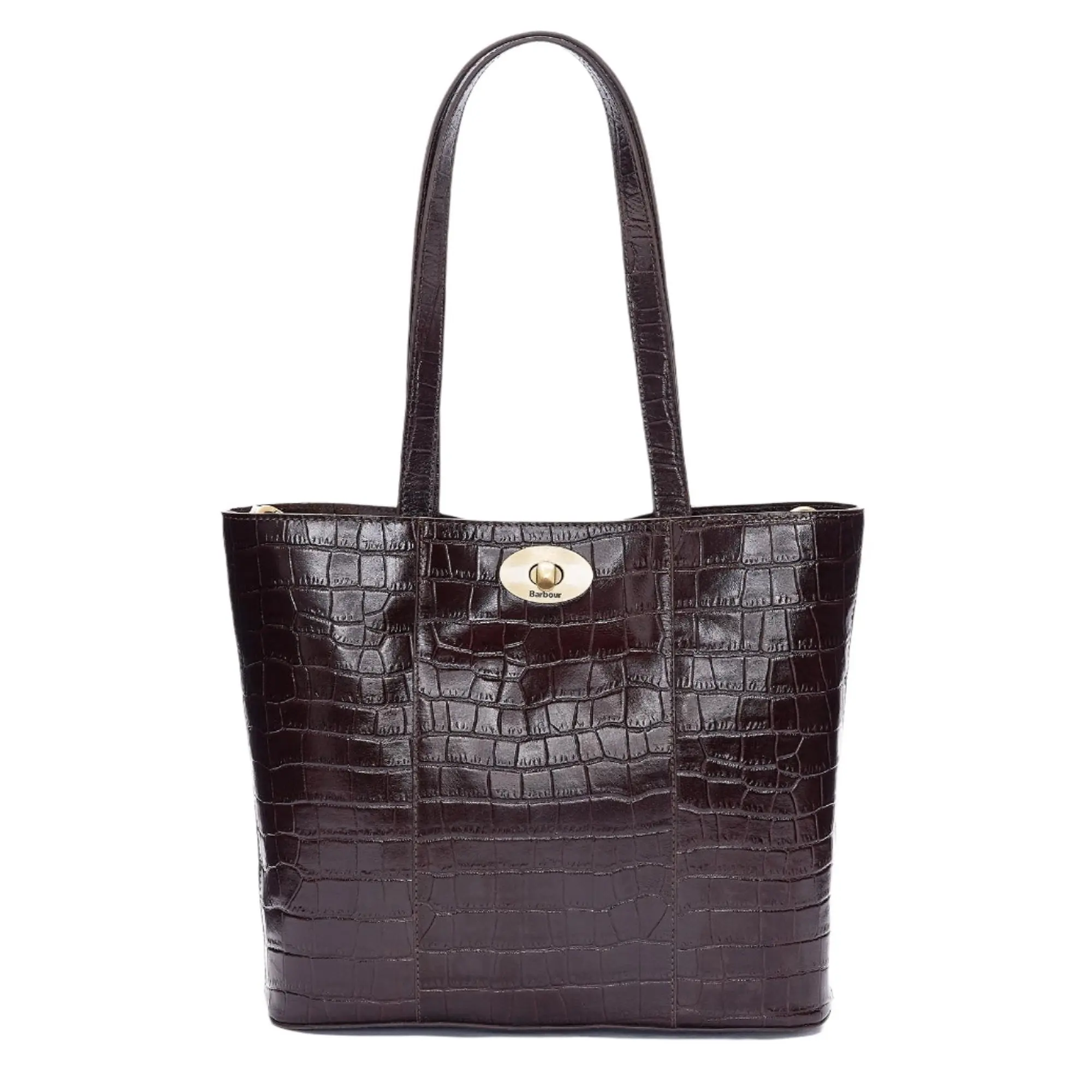 Product image 2 of 11 of Barbour Women's Eilein Leather Tote Bag - Black Cherry