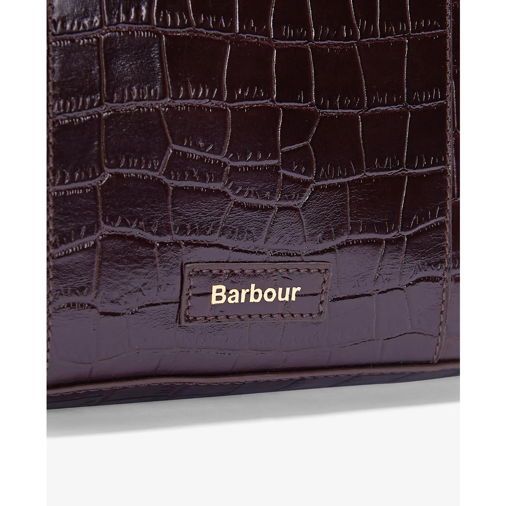 Product image 7 of 11 of Barbour Women's Eilein Leather Tote Bag - Black Cherry