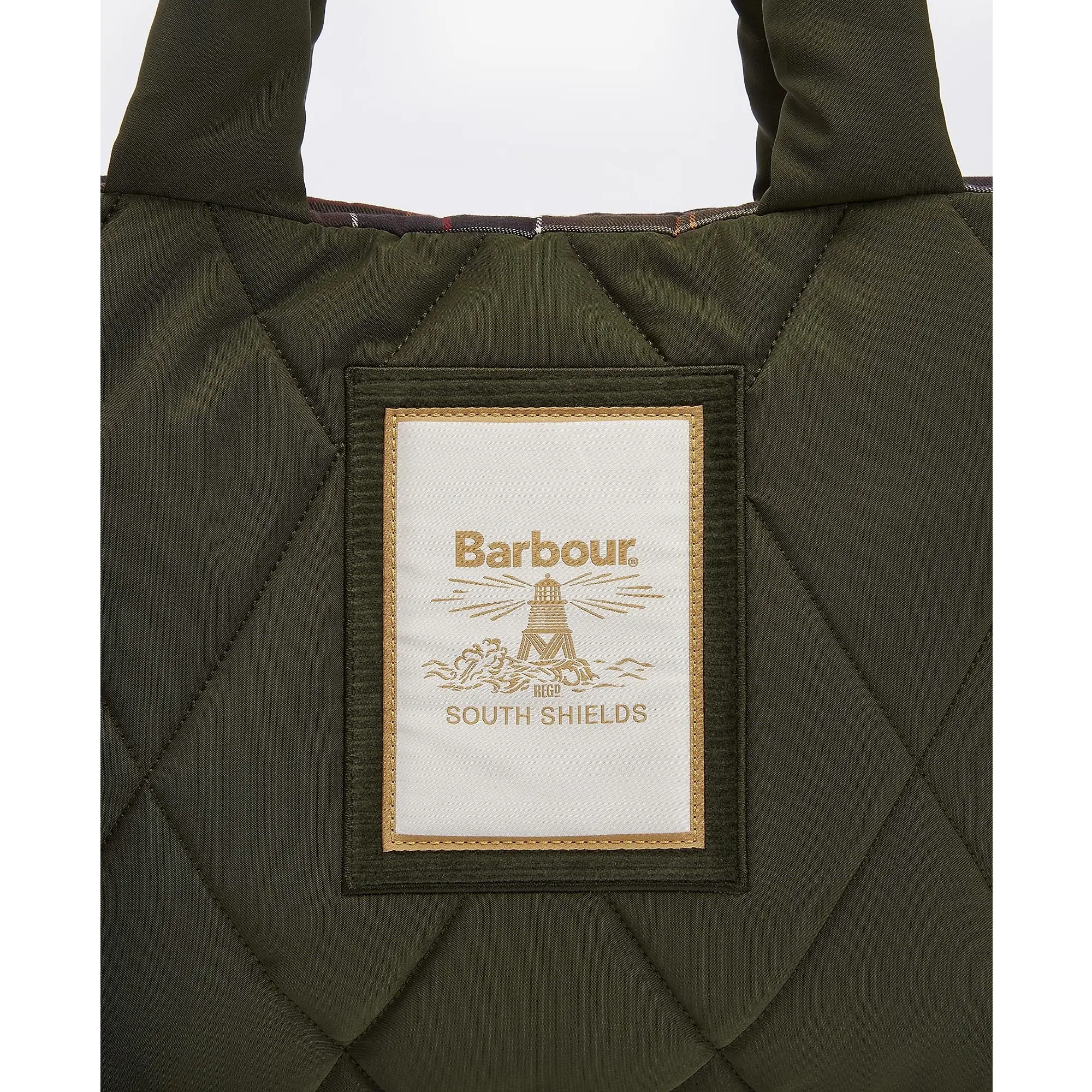 Product image 4 of 7 of Barbour Women's Mariah Mini Quilted Tote Bag - Olive
