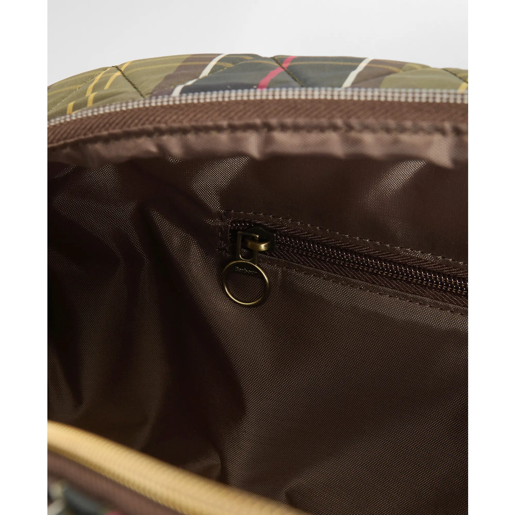 Product image 10 of 12 of Barbour Women's Wetherham Quilted Overnight Holdall Bag - Classic Tartan