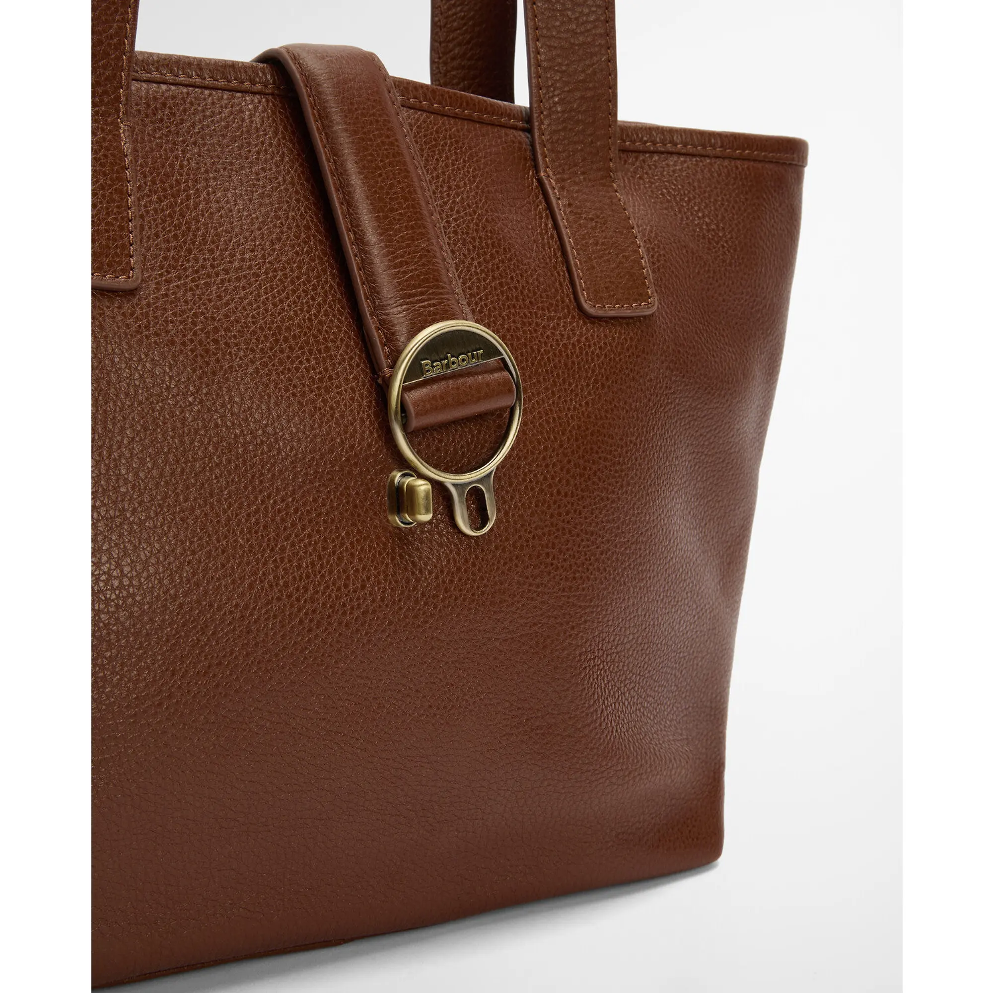 Product image 7 of 10 of Barbour Women's Alder Leather Tote Bag - Brown