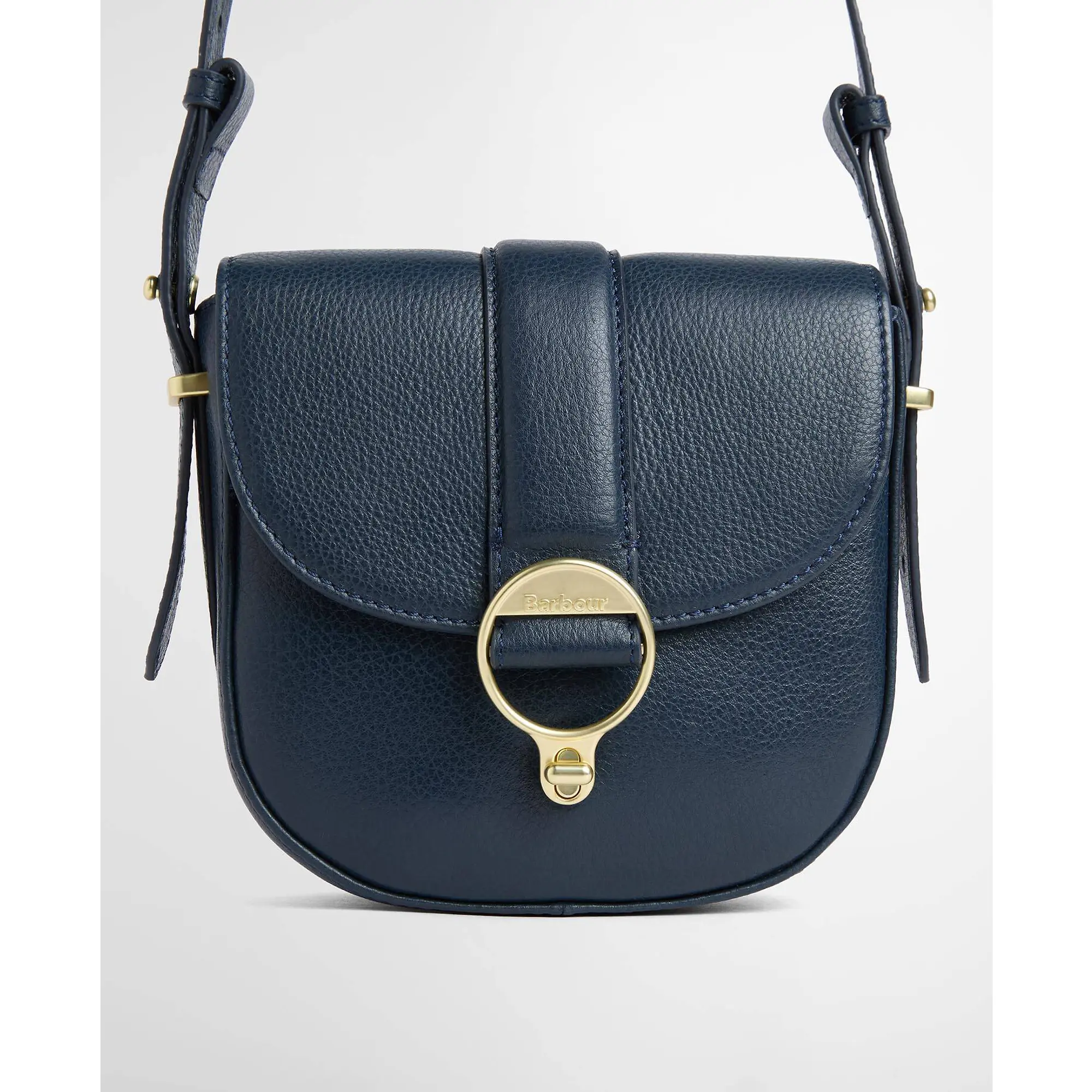 Product image 5 of 5 of Barbour Women's Elm Leather Crossbody Bag - Navy