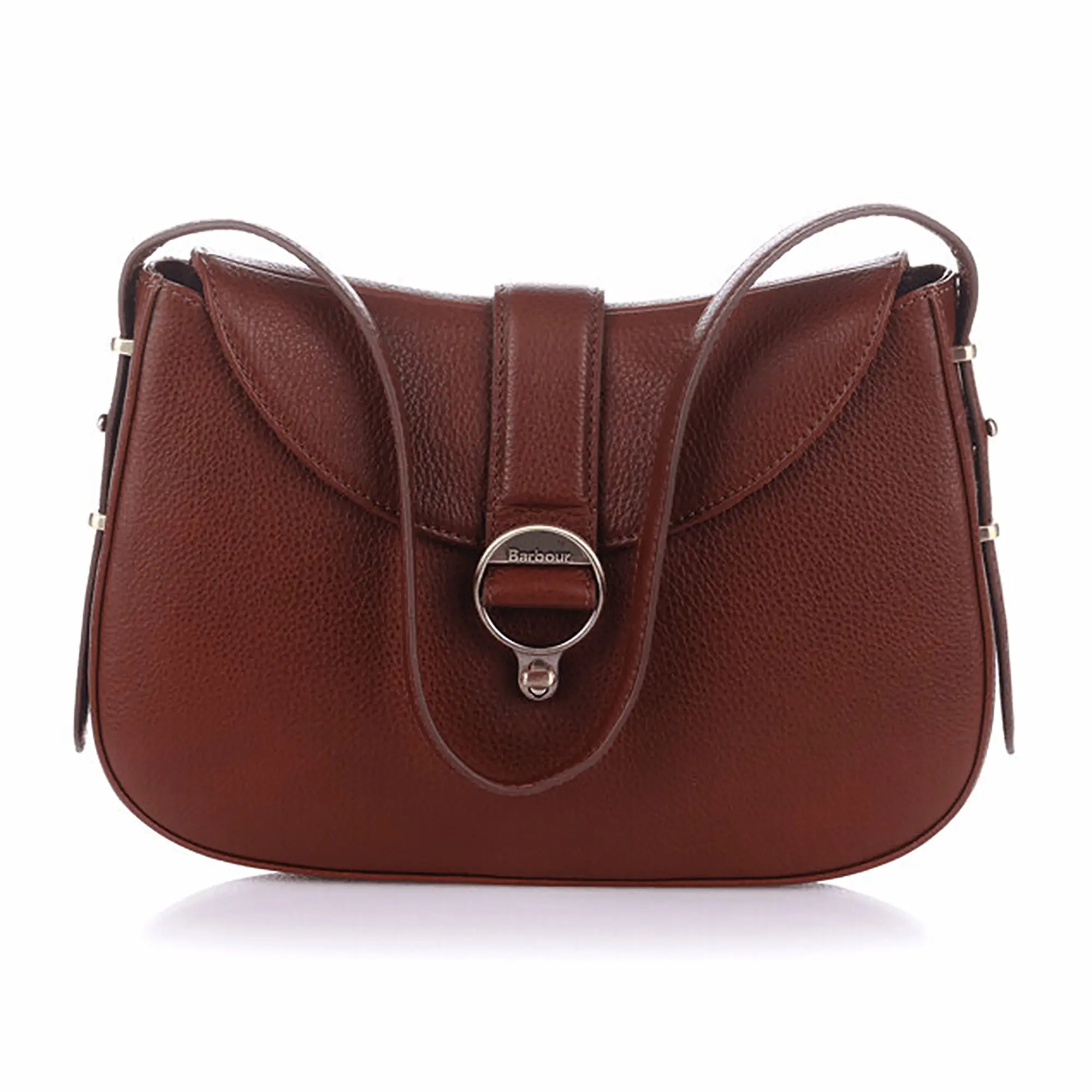 Product image 1 of 9 of Barbour Women's Alder Leather Sling Bag - Brown
