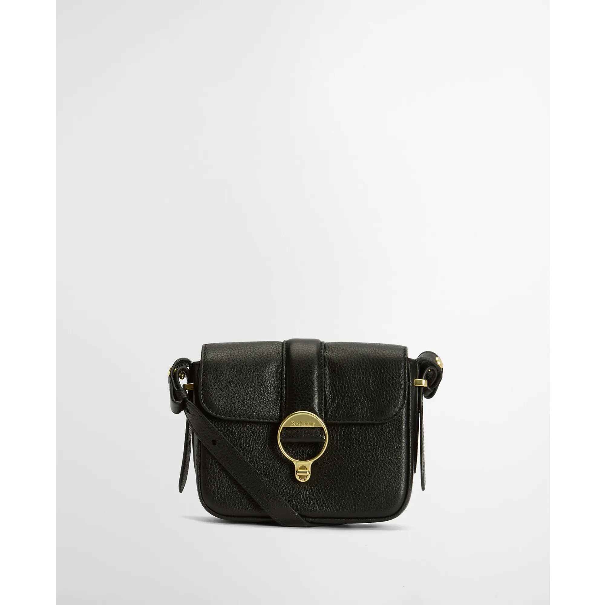 Product image 3 of 9 of Barbour Women's Mini Rosa Leather Crossbody Bag - Black