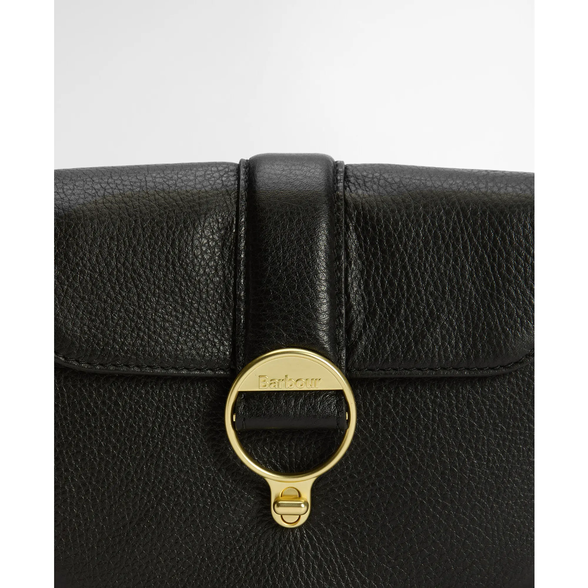 Product image 6 of 9 of Barbour Women's Mini Rosa Leather Crossbody Bag - Black