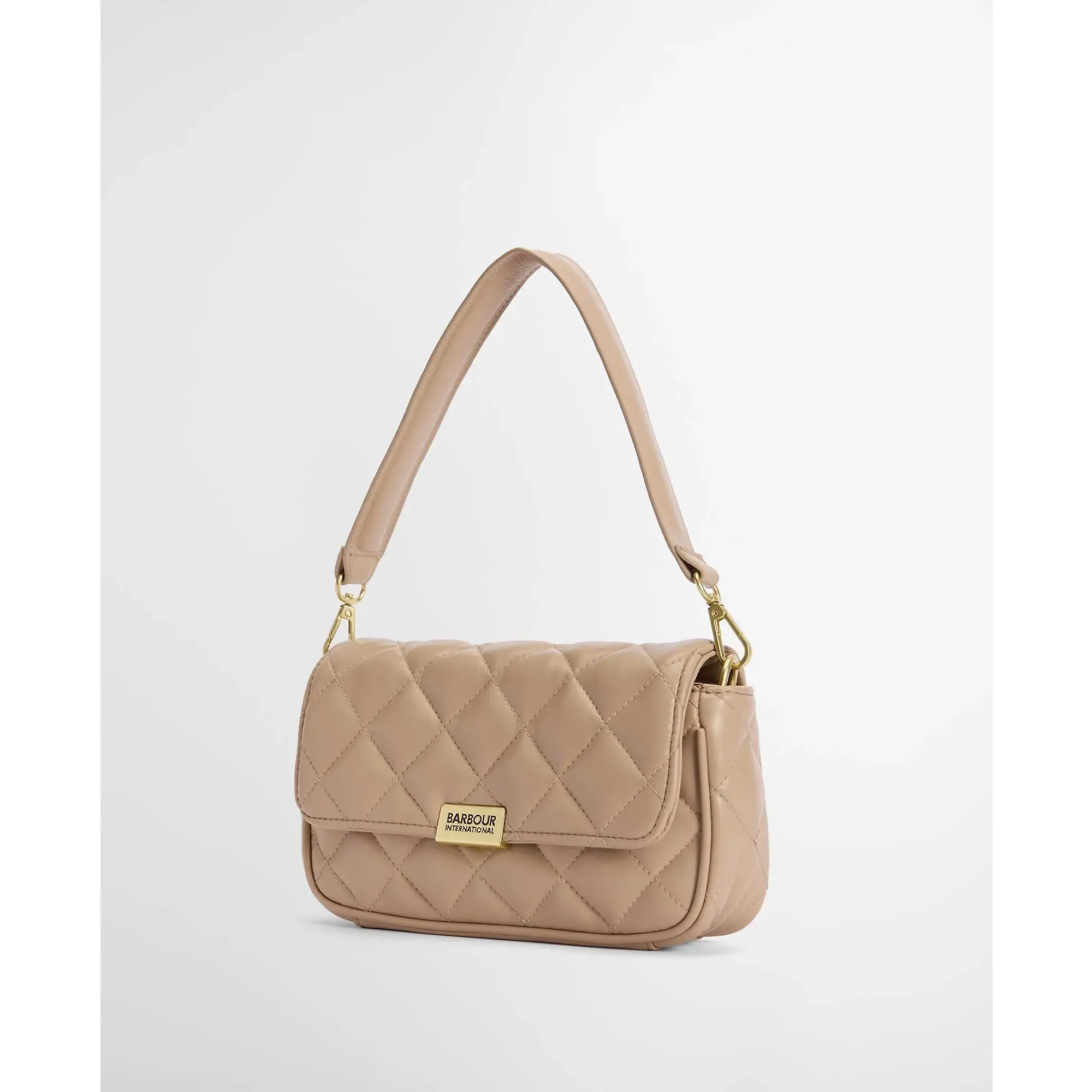 Product image 8 of 15 of Barbour International Women's Soft Quilt Mini Soho Crossbody Bag - Camel