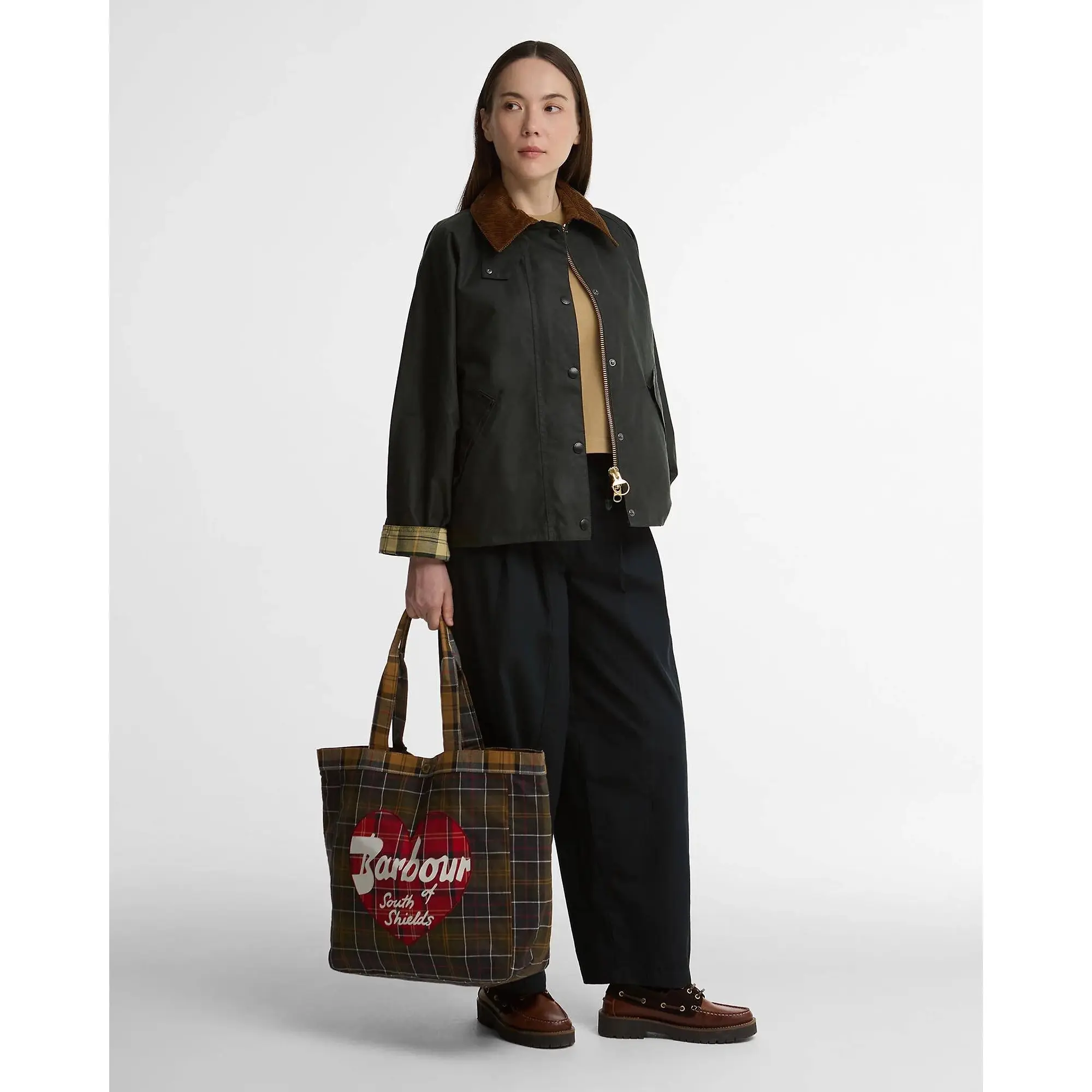 Product image 2 of 5 of Barbour Women's Heart Tote Bag - Classic / Cardinal