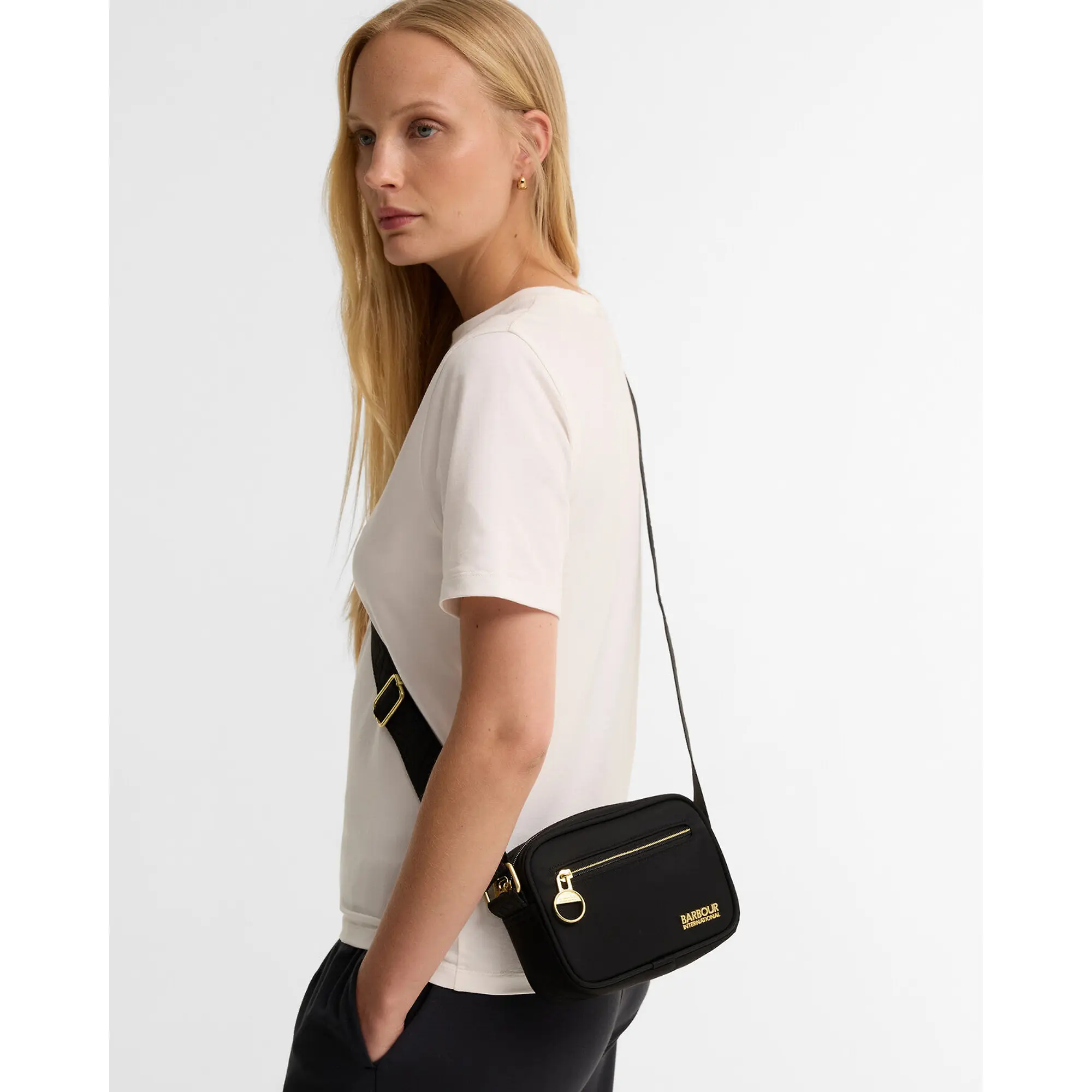 Product image 6 of 6 of Barbour International Women's Qualify Mini Crossbody Bag - Black