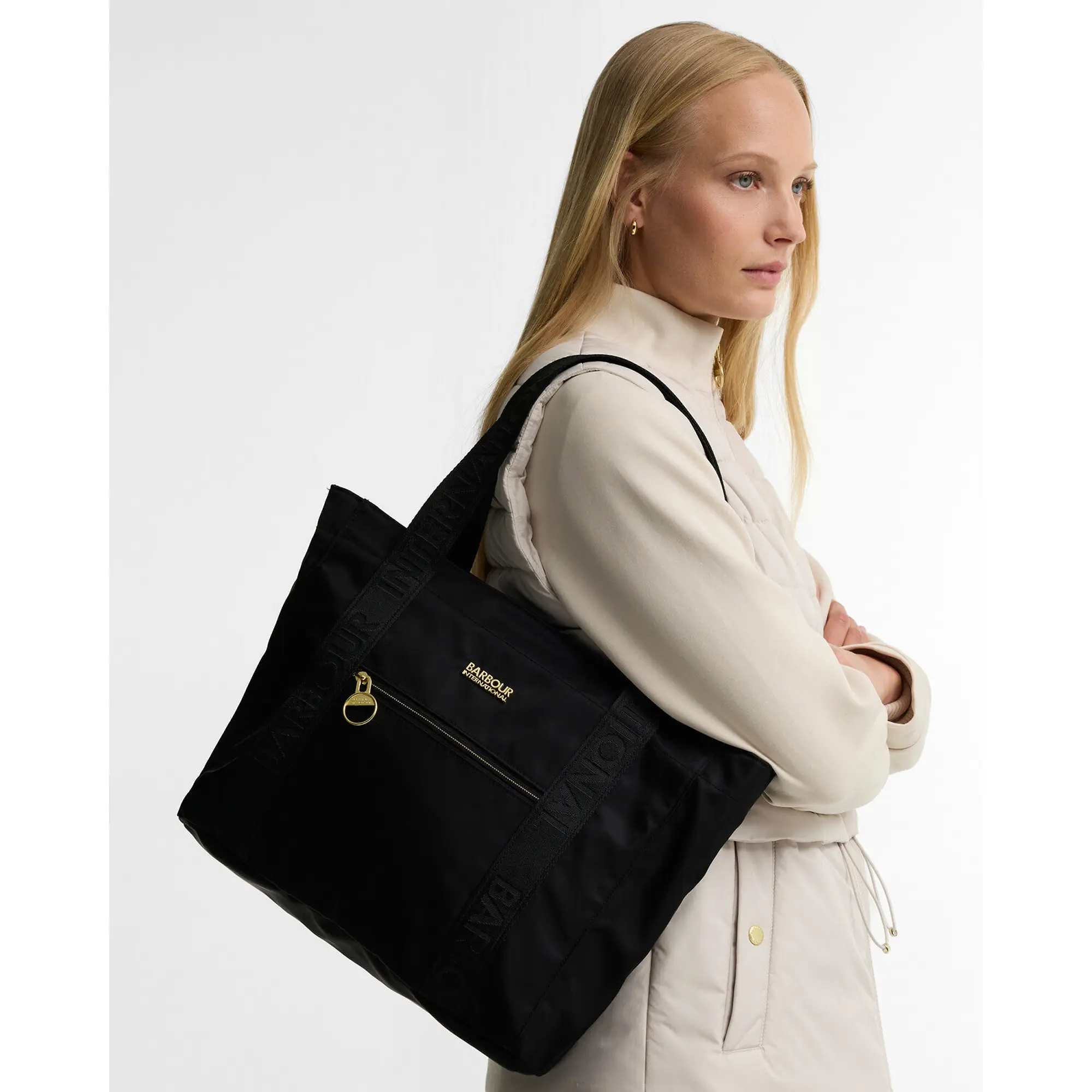 Product image 3 of 5 of Barbour International Women's Qualify Tote Bag - Black