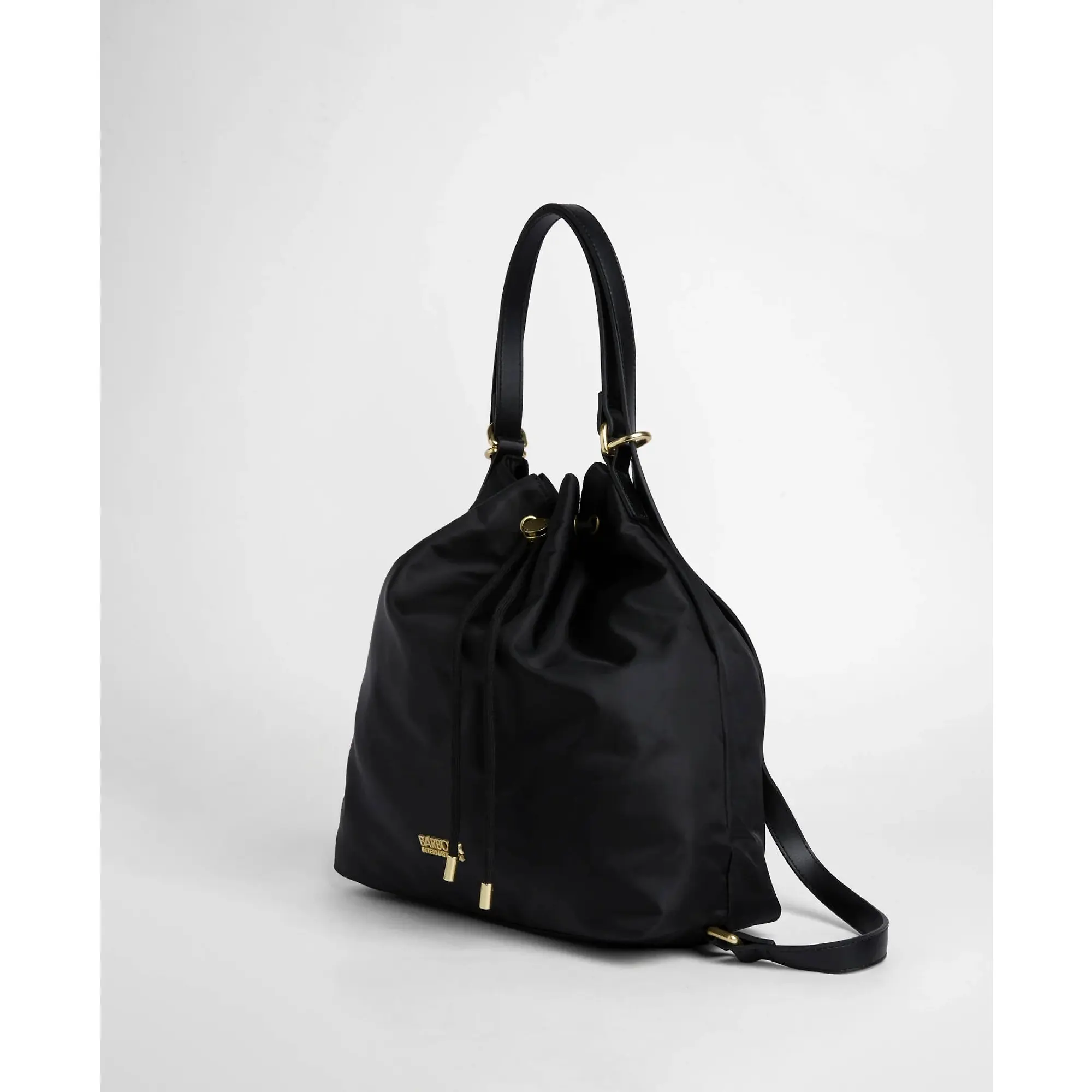 Product image 9 of 9 of Barbour International Women's Qualify Large Drawcord Tote Bag - Black