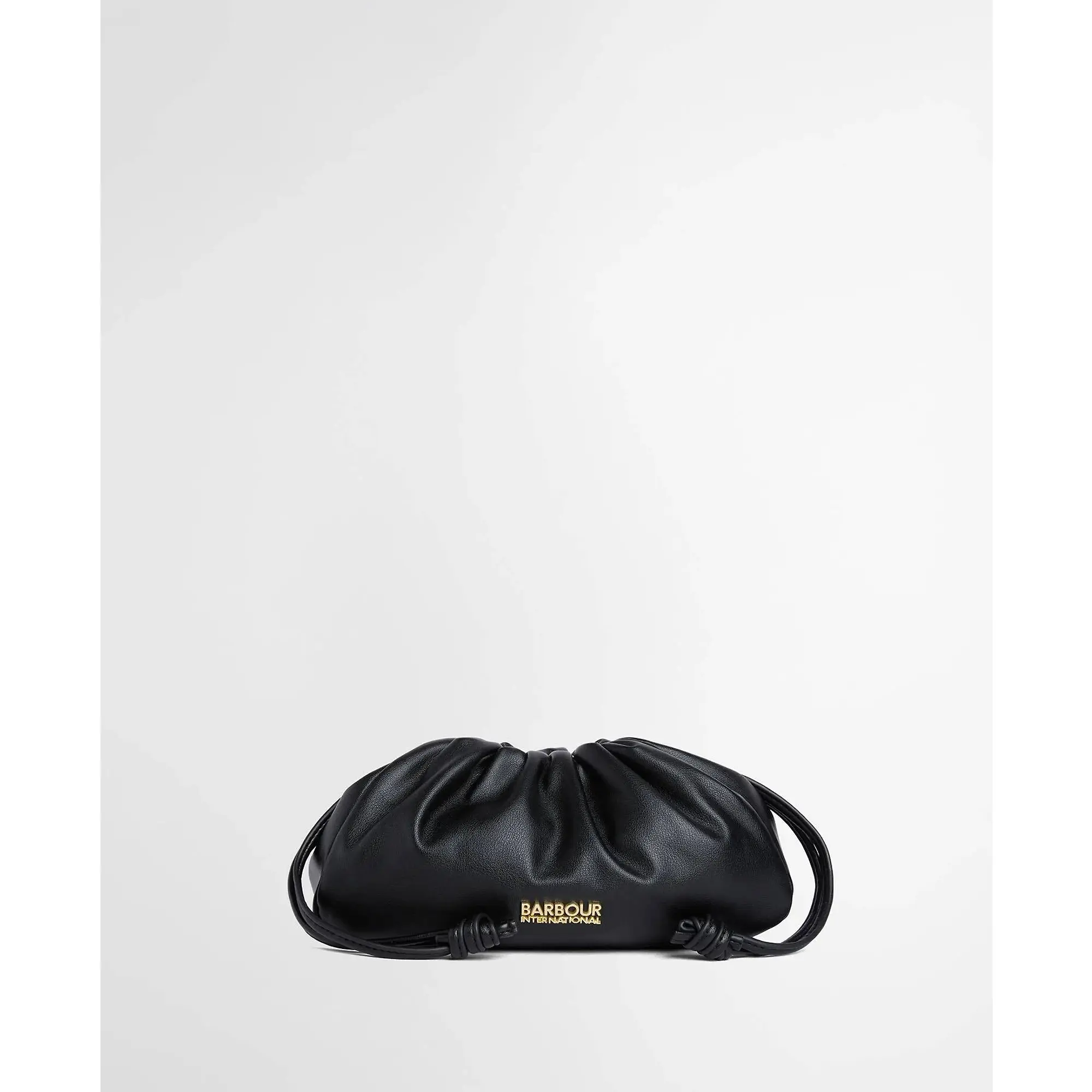Product image 4 of 8 of Barbour International Women's Soft Drawcord Shoulder Bag - Black
