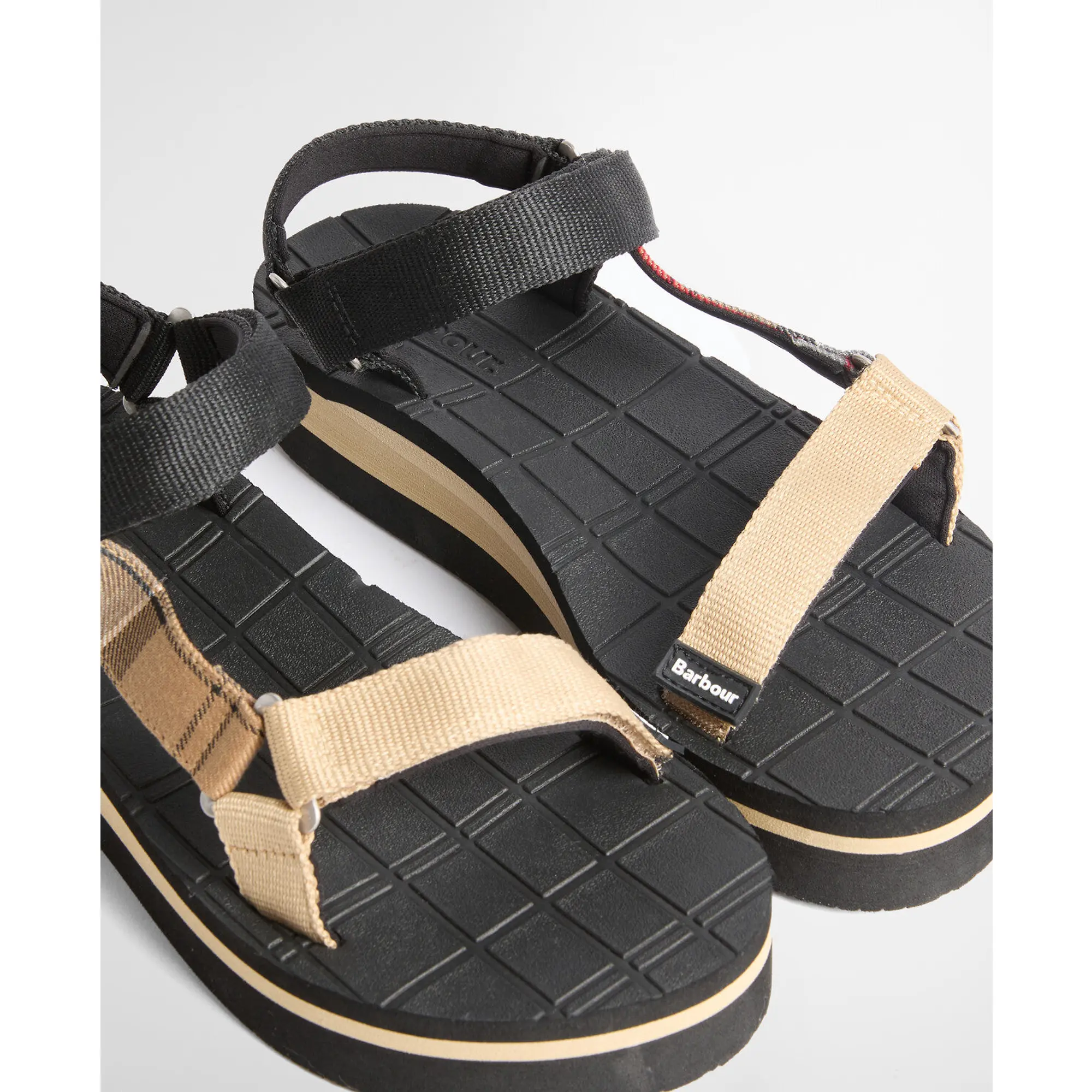 Product image 4 of 9 of Barbour Women's Mila Sandals - Black/Dress Tartan