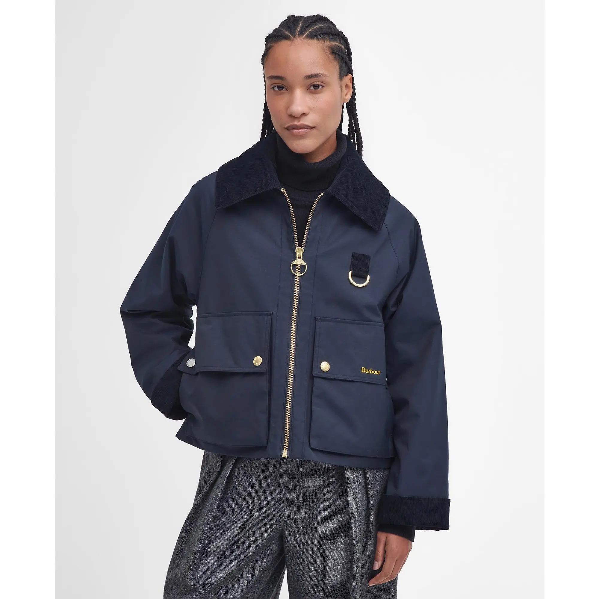 Product image 2 of 9 of Barbour Women's Nora Casual Jacket - Dark Navy