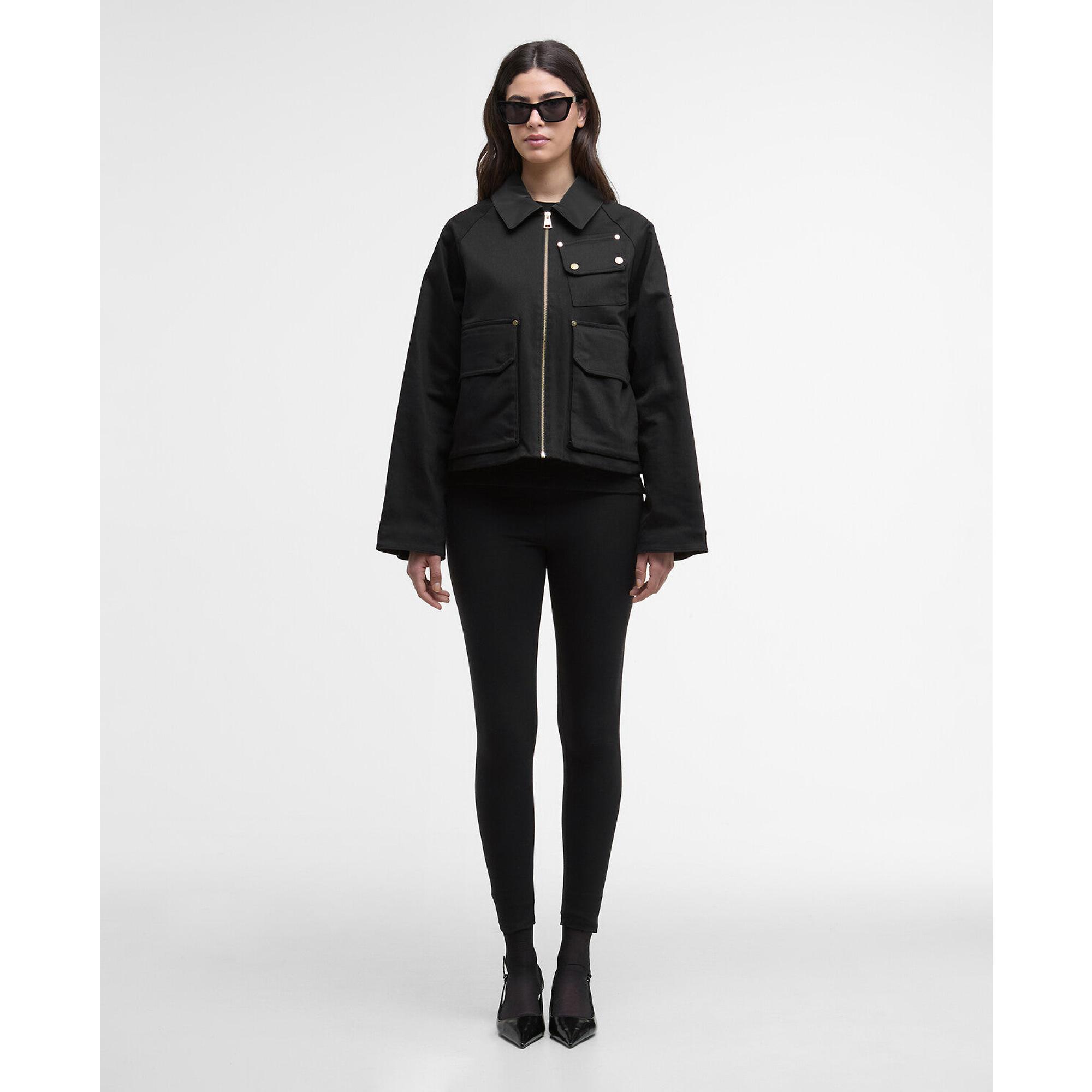 Barbour International Women's Warlock Casual Jacket - Black