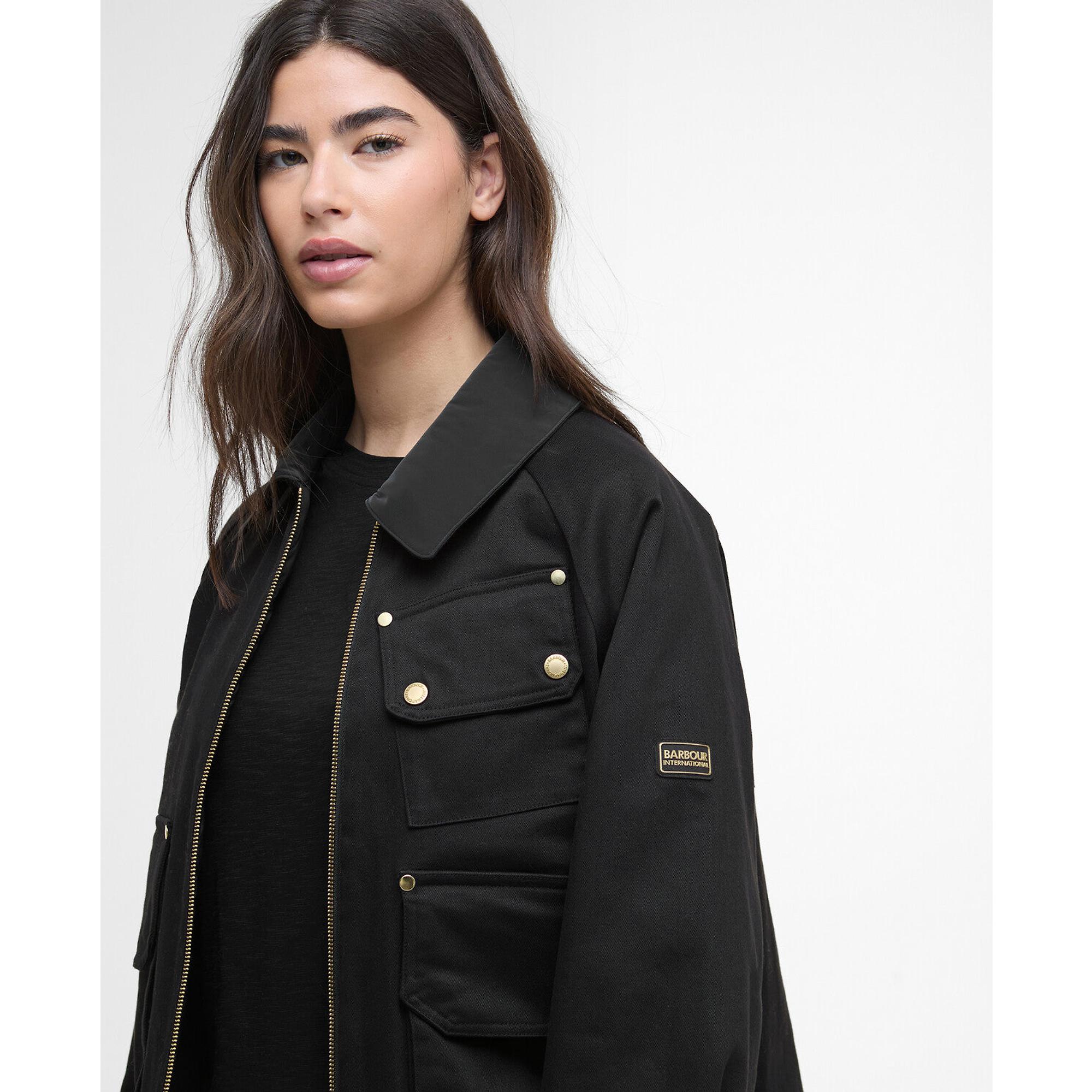 Barbour International Women's Warlock Casual Jacket - Black