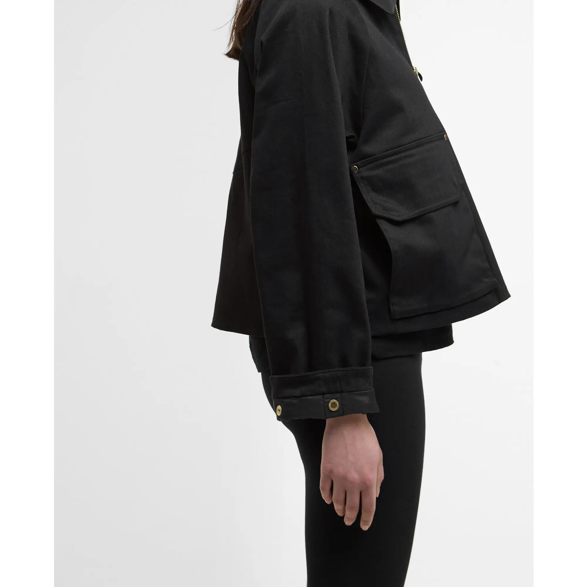 Product image 6 of 7 of Barbour International Women's Warlock Casual Jacket - Black